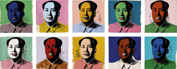 Andy Warhol - Mao Portfolio (set of 10)