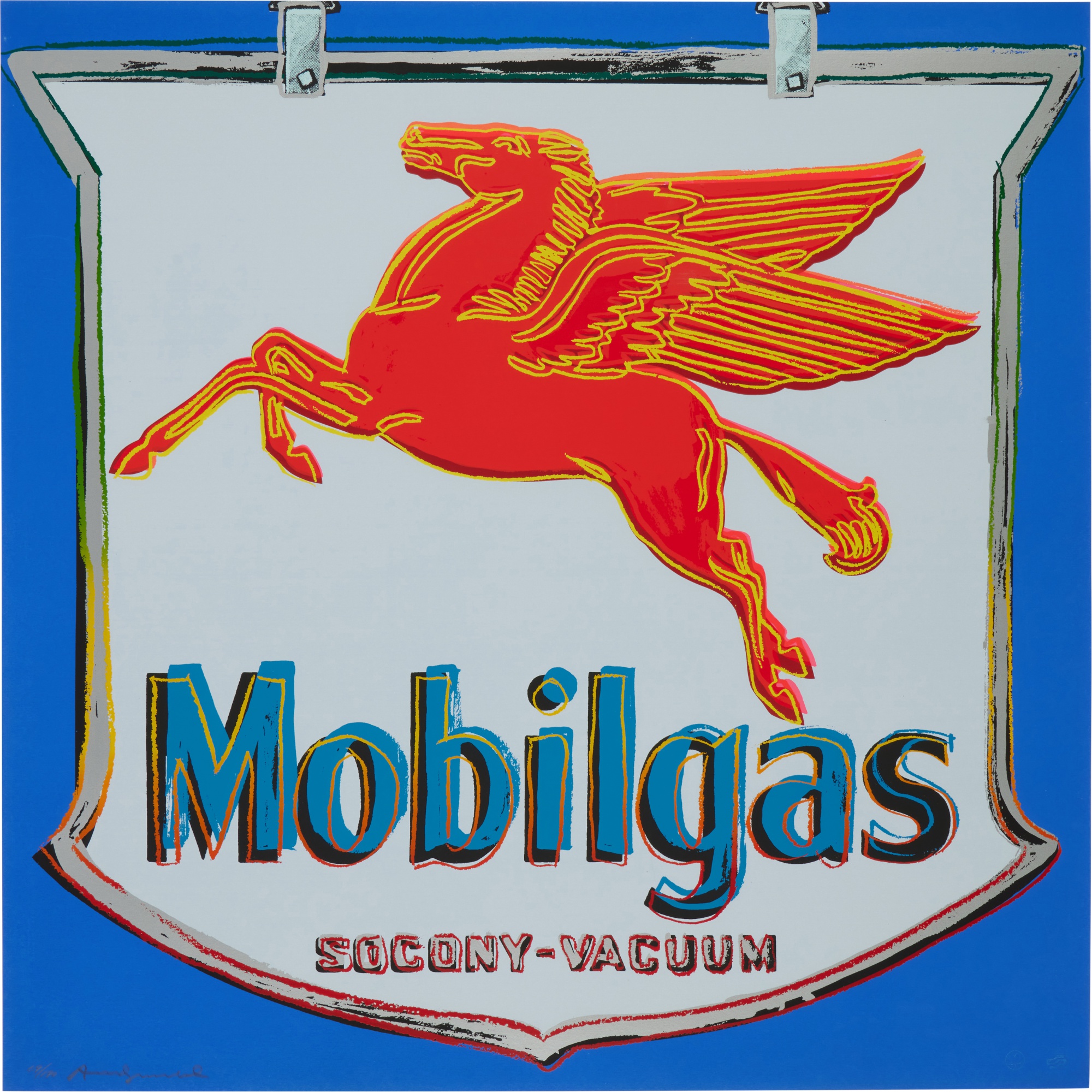 Andy Warhol - Mobil, from Ads