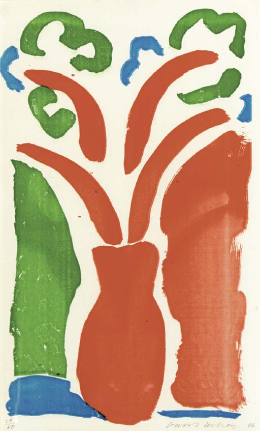 David Hockney - The Red Pot
