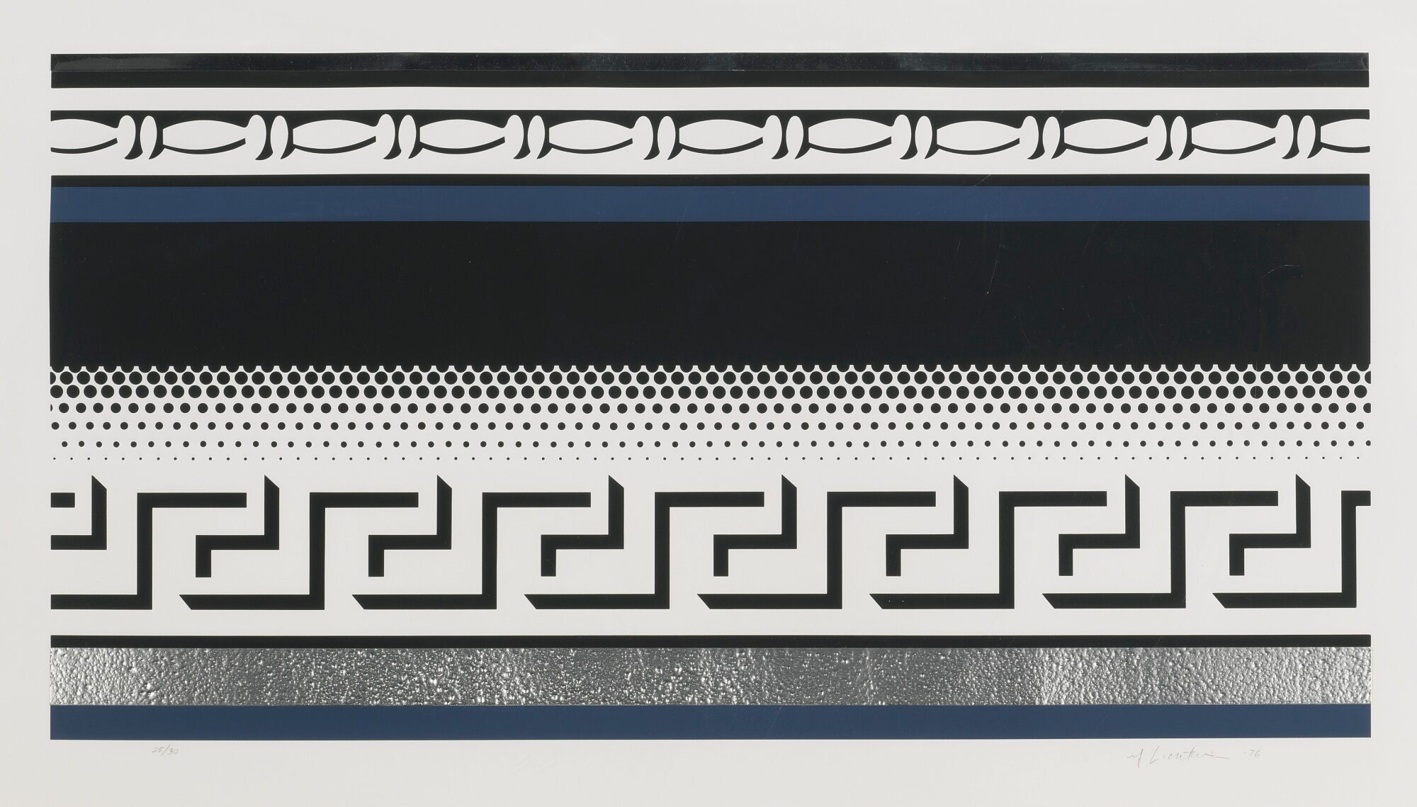 Roy Lichtenstein - Entablature VII (C. 144)