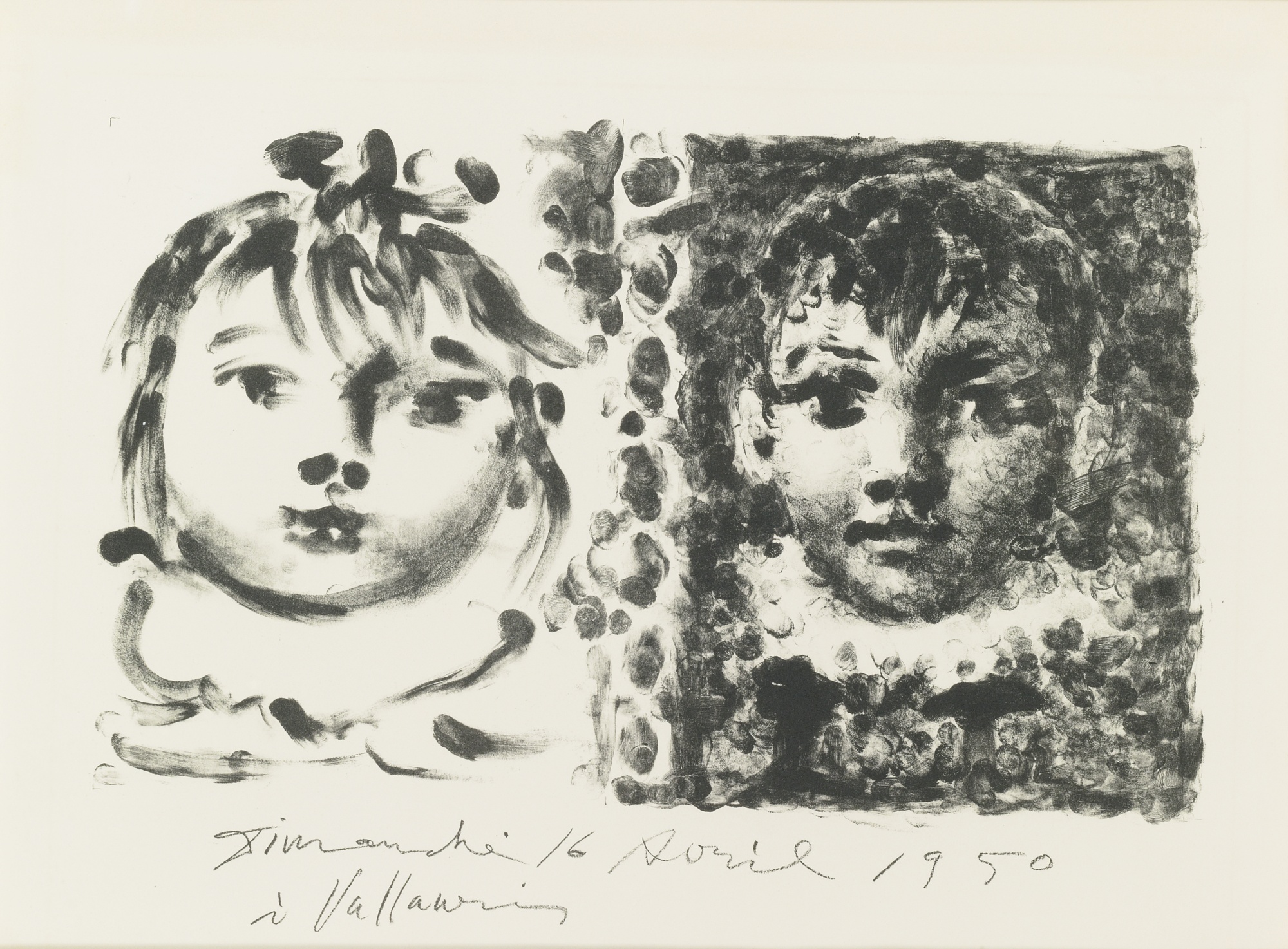 Pablo Picasso - PALOMA ET CLAUDE