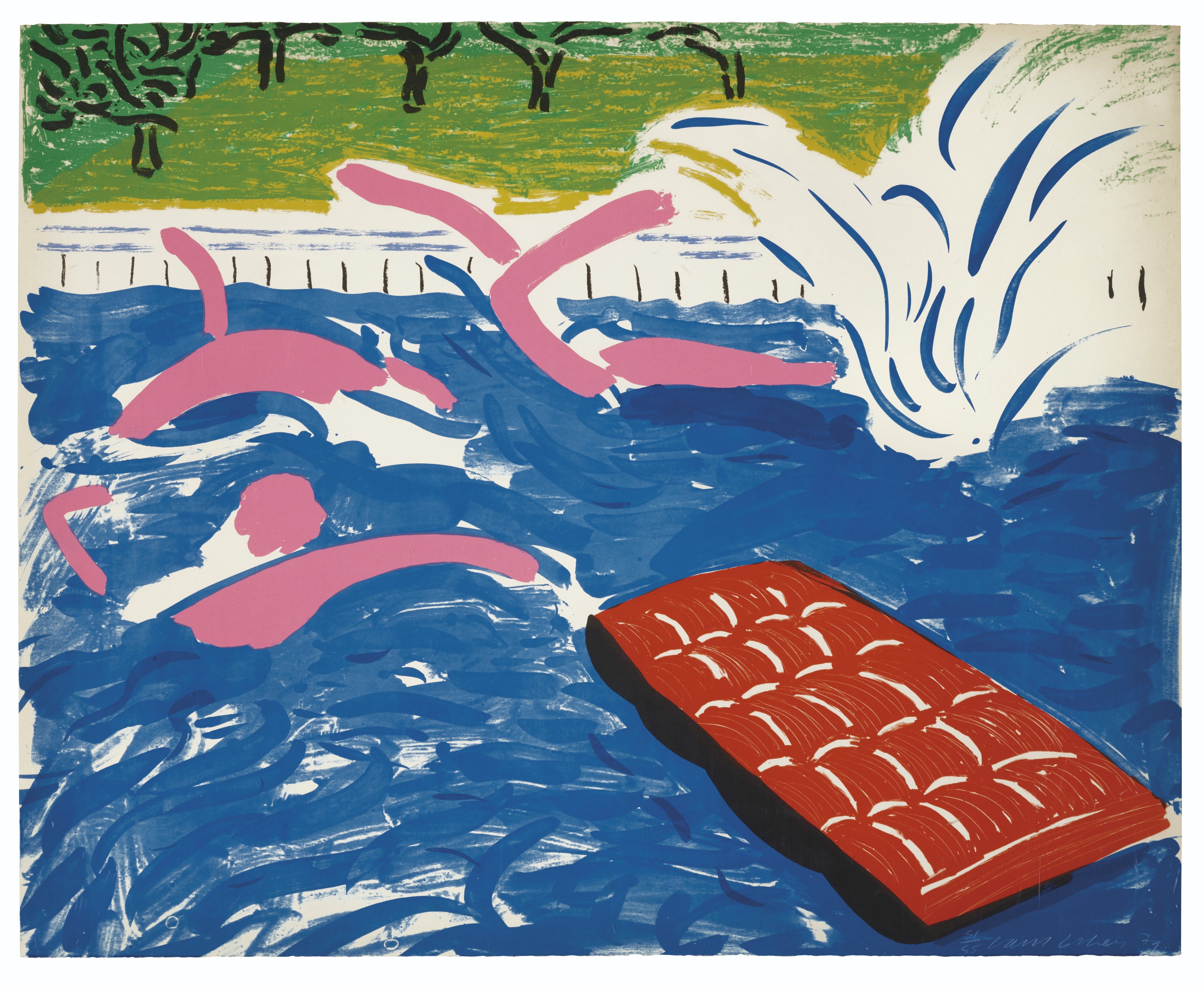 David Hockney - Afternoon Swimming