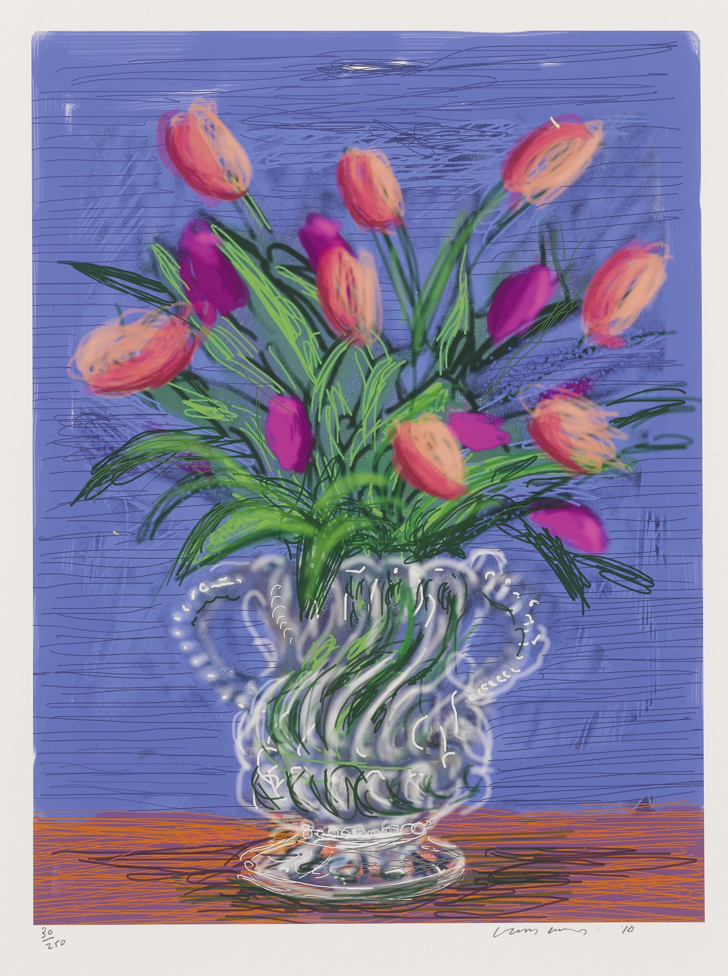 David Hockney - iPad Drawing Untitled, 346