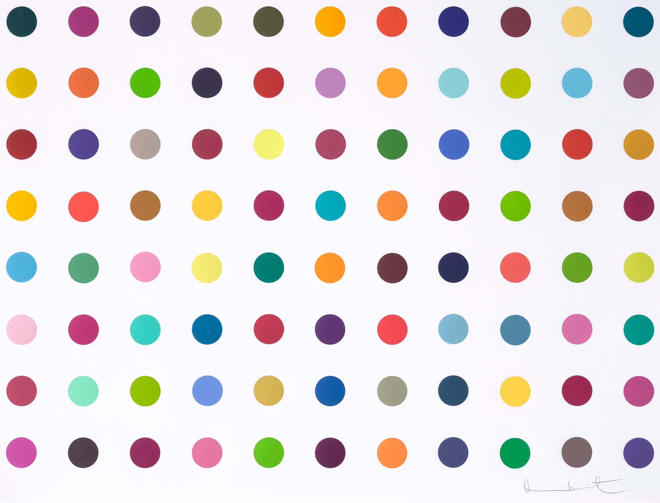 Damien Hirst - M-Fluorobenzoyl Chloride