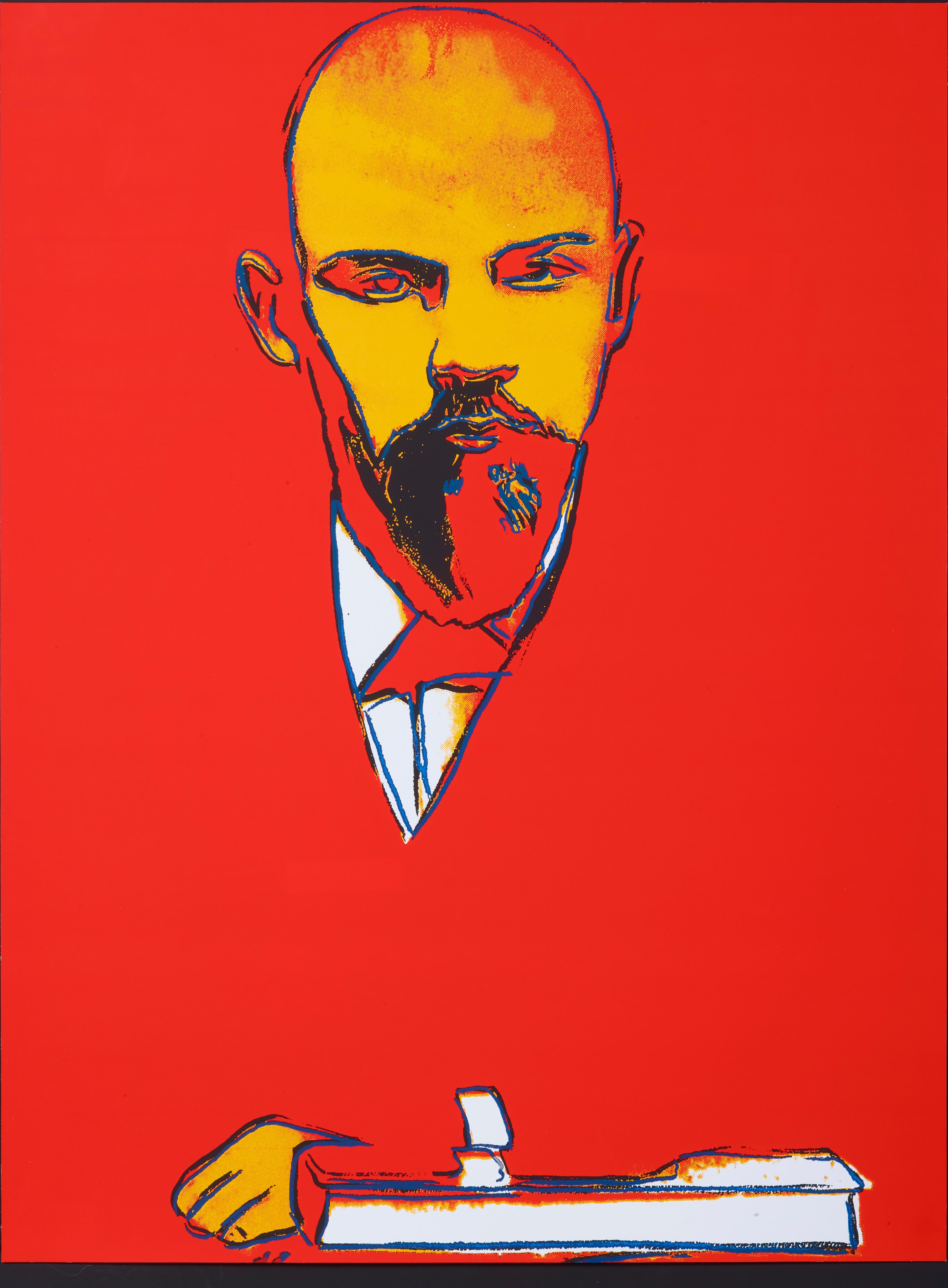Andy Warhol - Red Lenin