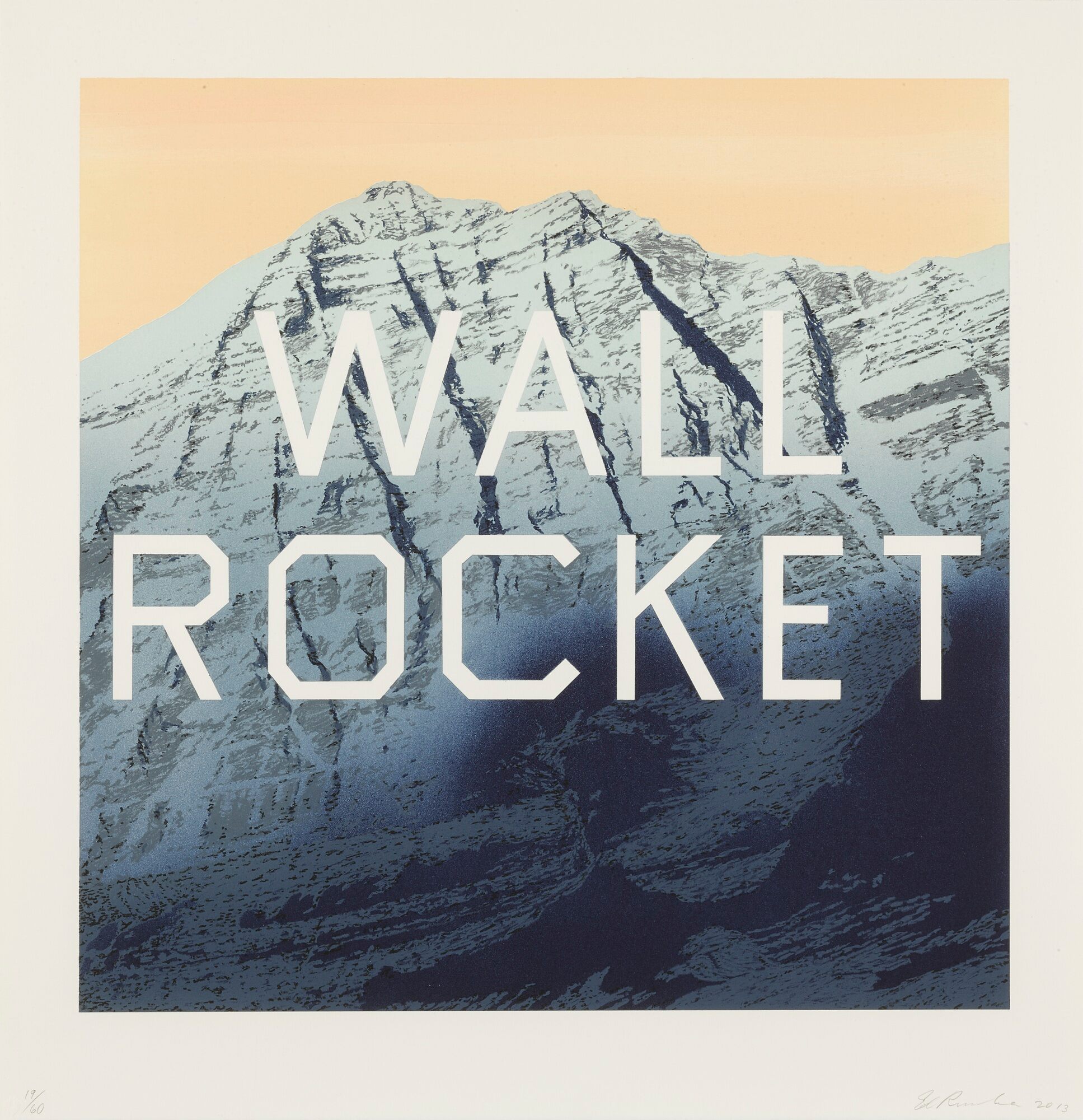 Ed Ruscha - WALL ROCKET