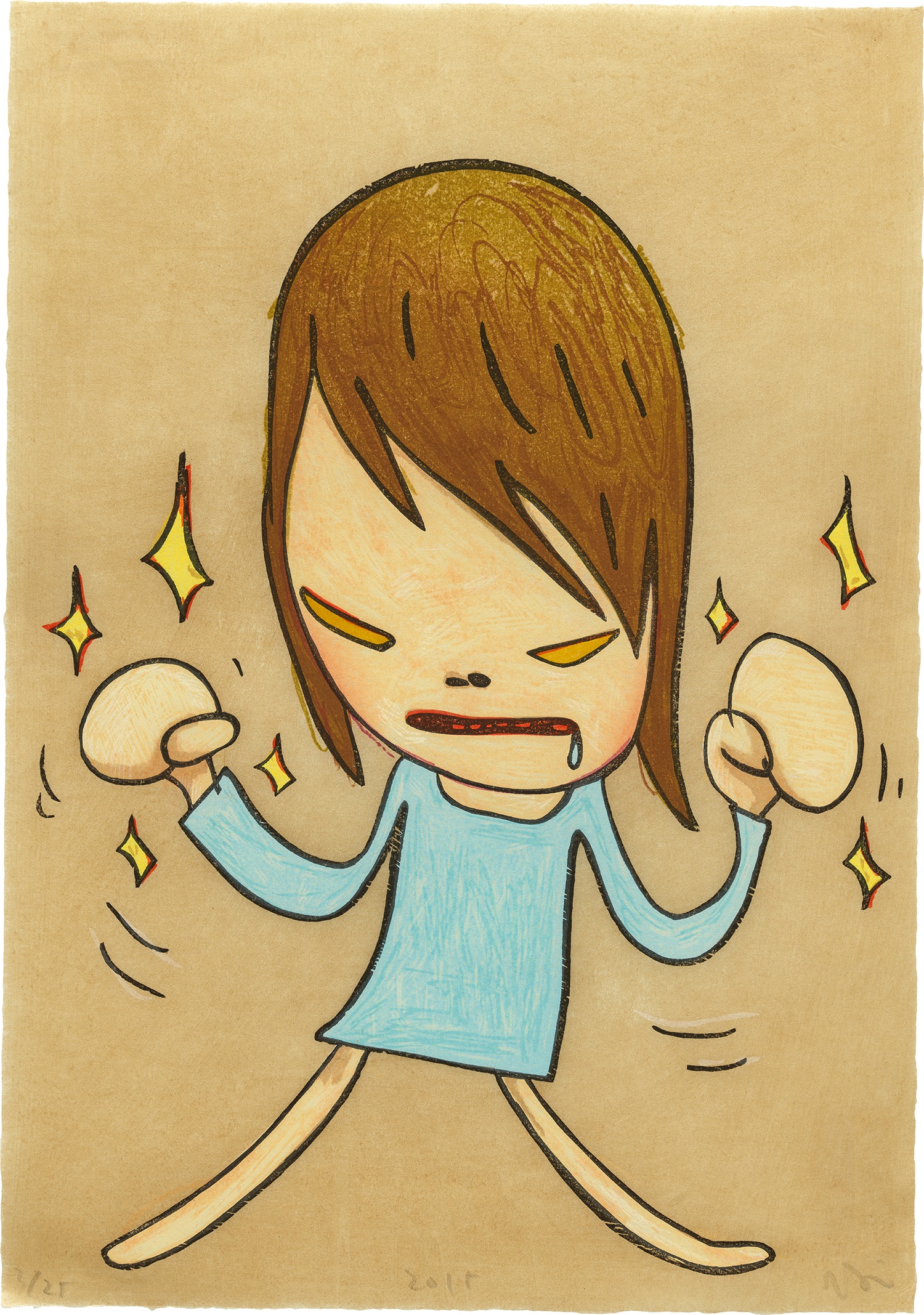 Yoshitomo Nara - Fight