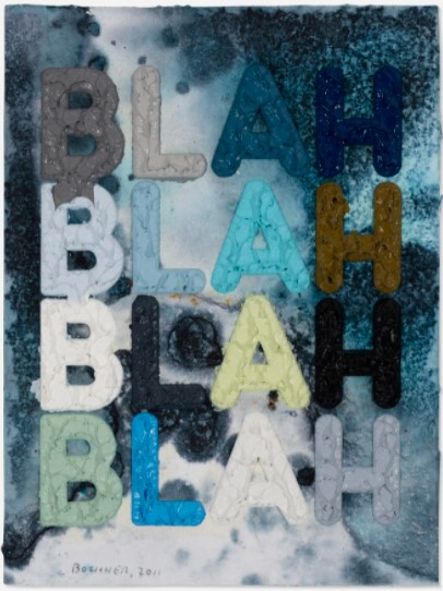 Mel Bochner - Blah Blah Blah