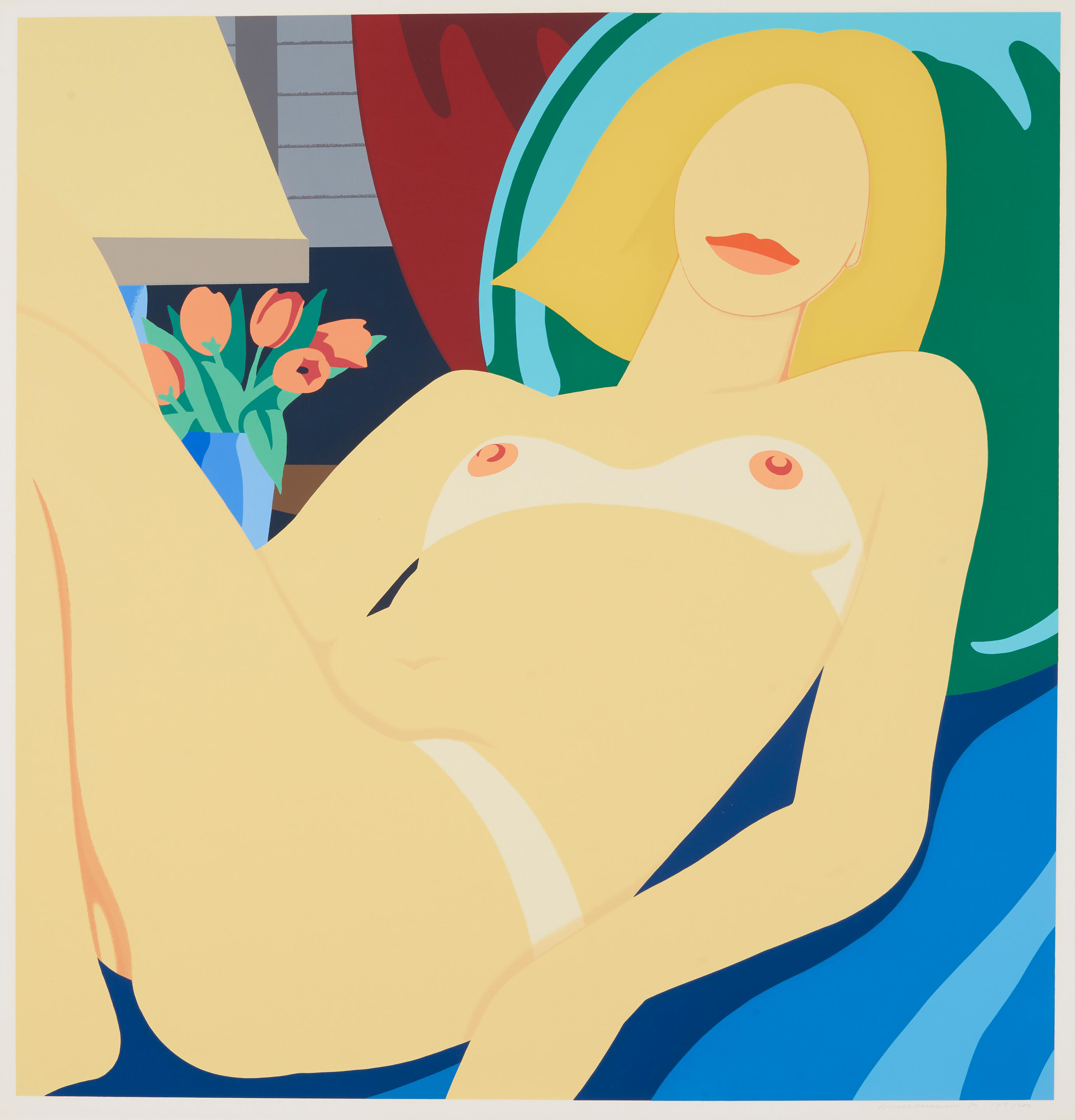 Tom Wesselmann - Claire Nude, 1980