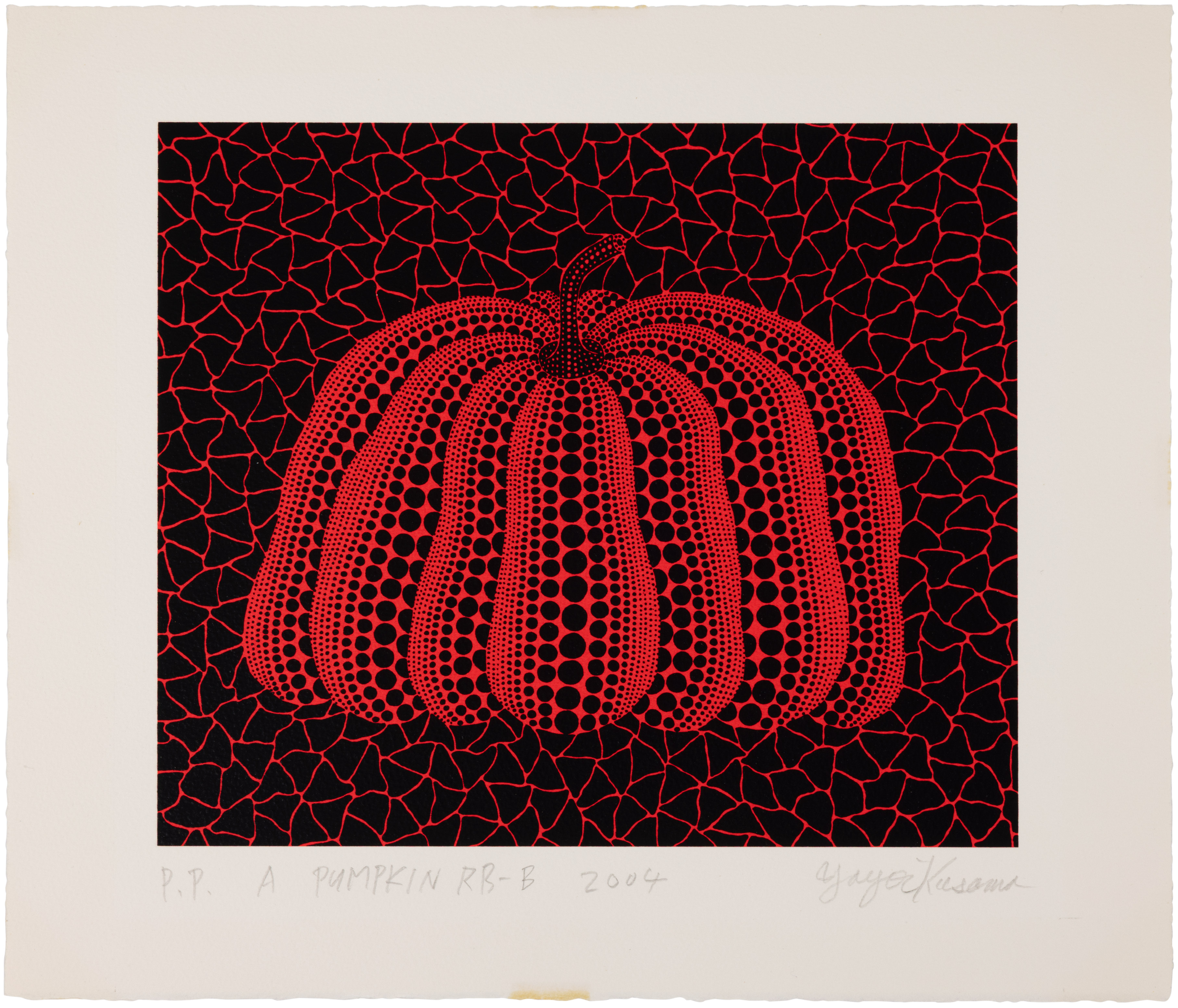 Yayoi Kusama - A Pumpkin RB-B (K. 327)