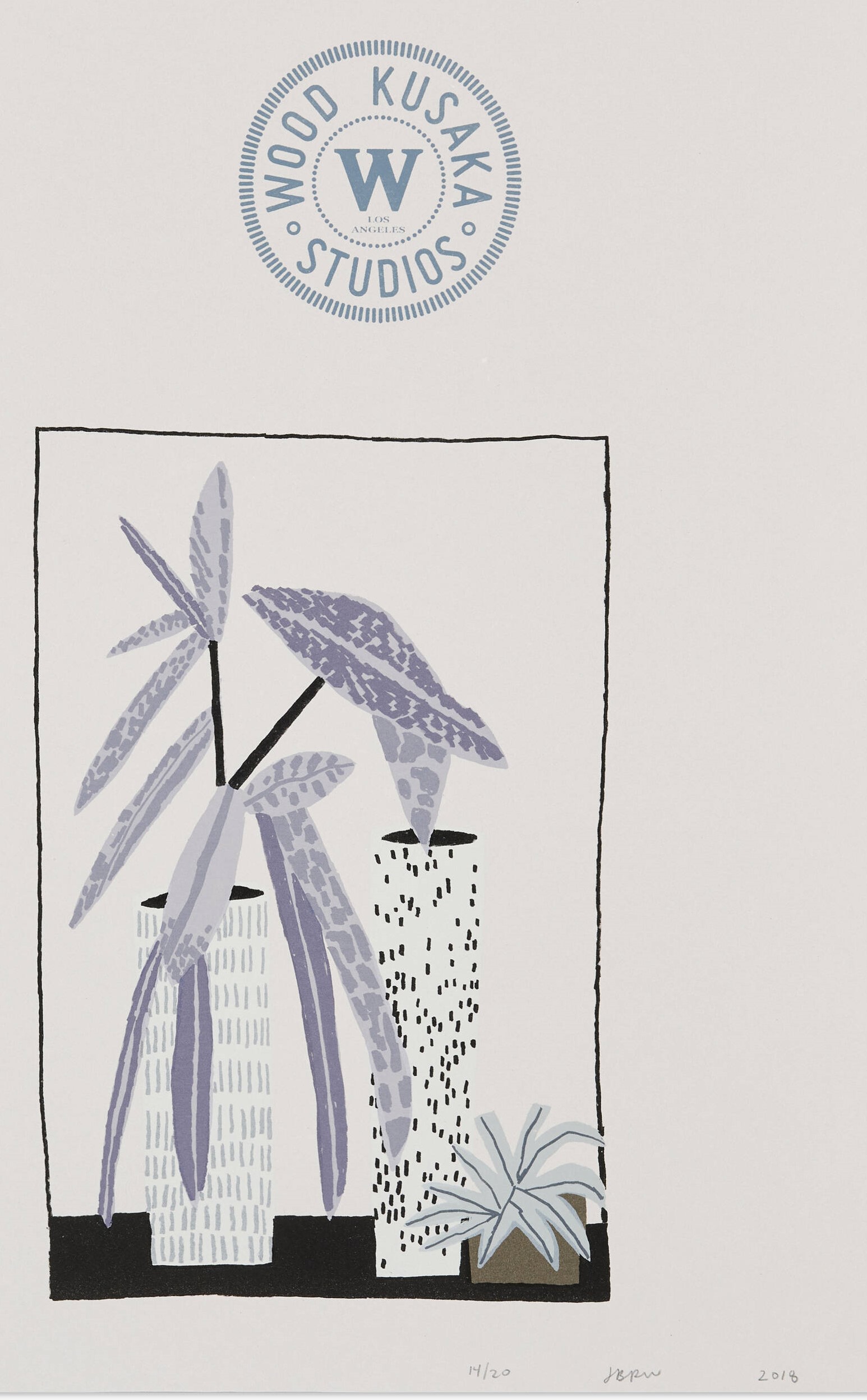Jonas Wood - Notepad Doodle 3 (State III)