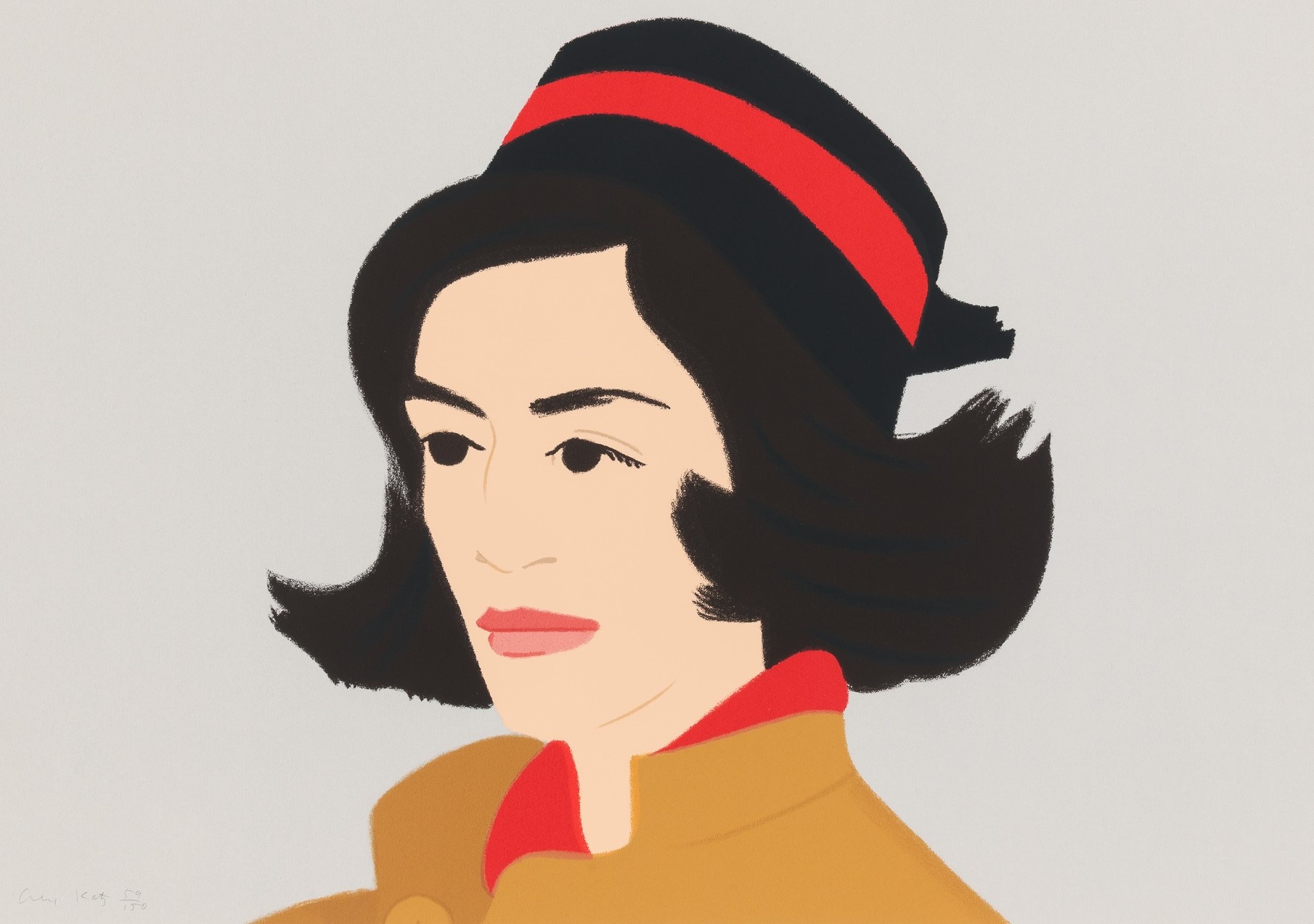 Alex Katz - ADA IN HAT (SCHRÖDER 241)