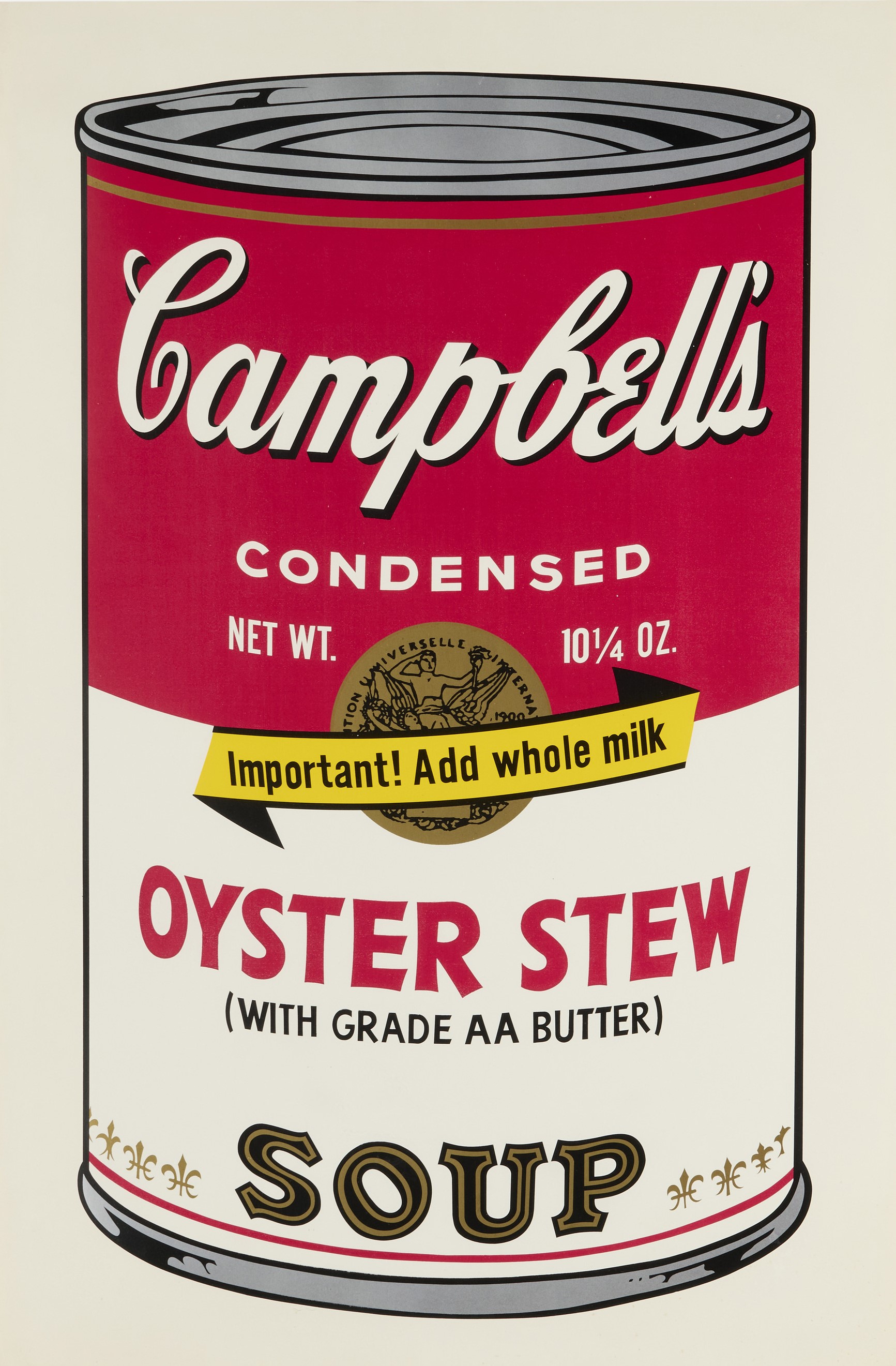 Andy Warhol - Oyster Stew (from the Campbell's Soup II portfolio)