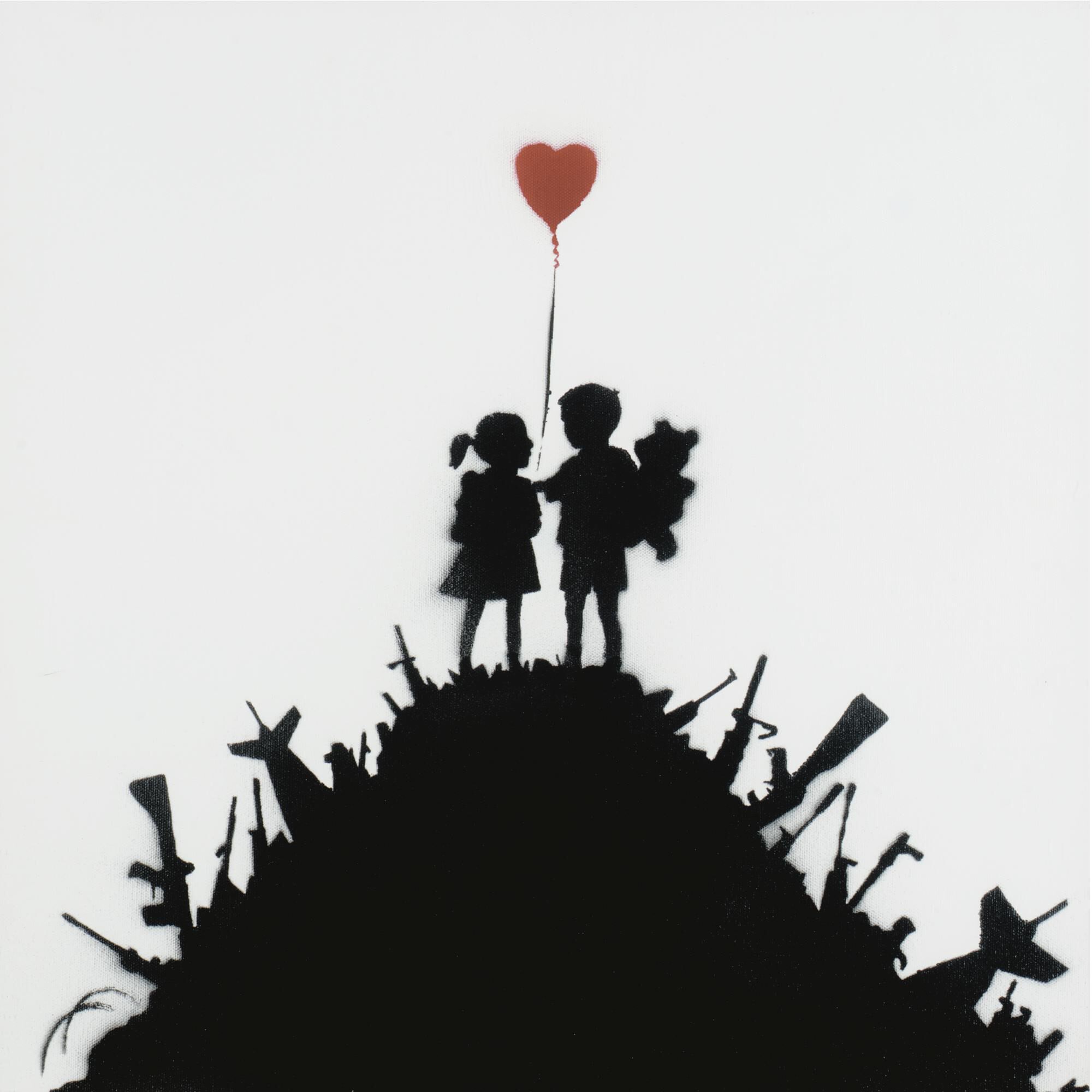 Banksy - KIDS ON GUNS