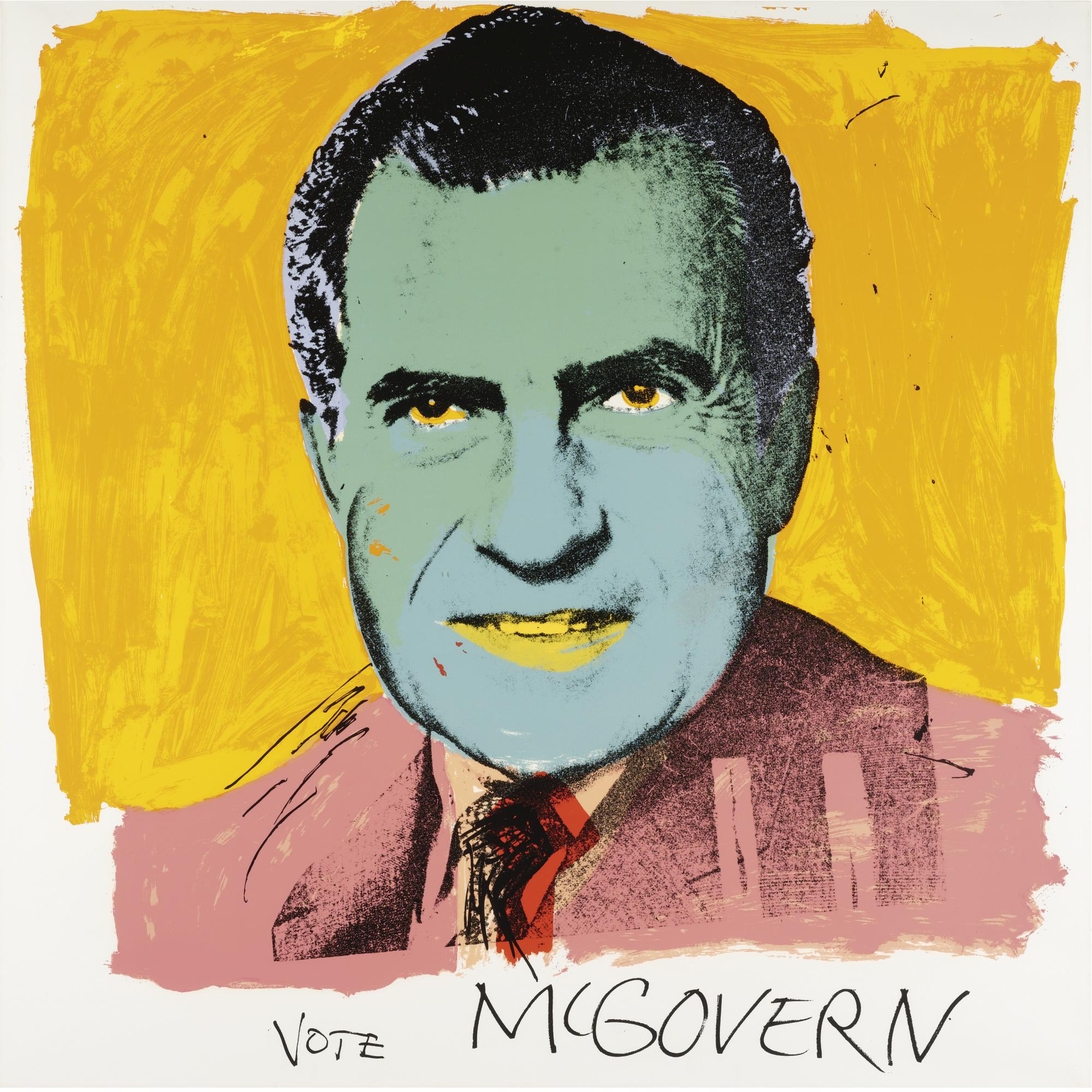Andy Warhol - VOTE MCGOVERN (F. & S. II. 84)