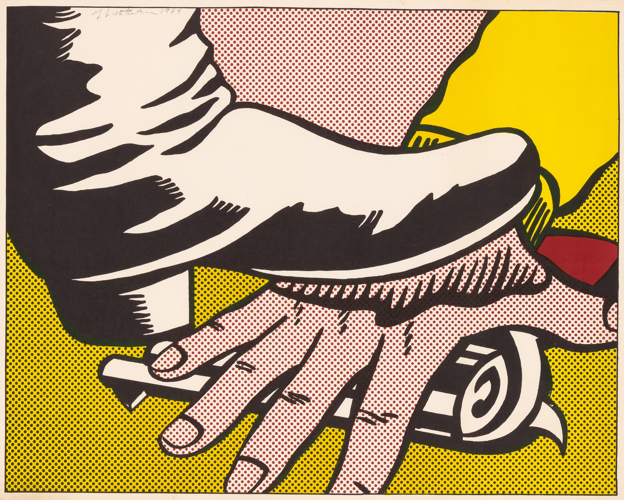Roy Lichtenstein - FOOT AND HAND (CORLETT II.4)