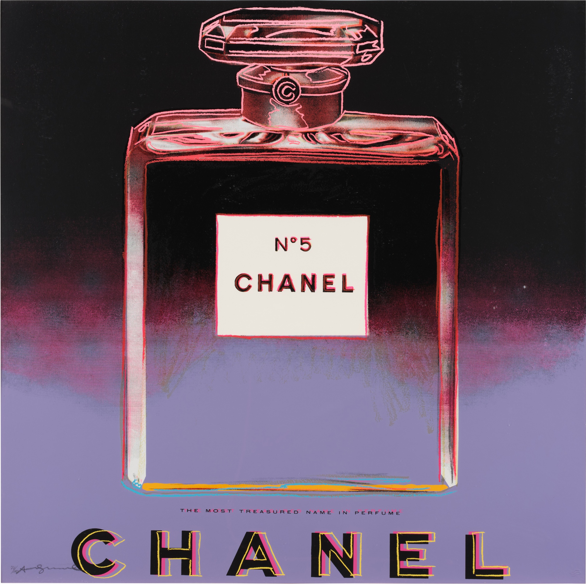 Andy Warhol - Chanel, from Ads (Feldman & Schellmann II.354)
