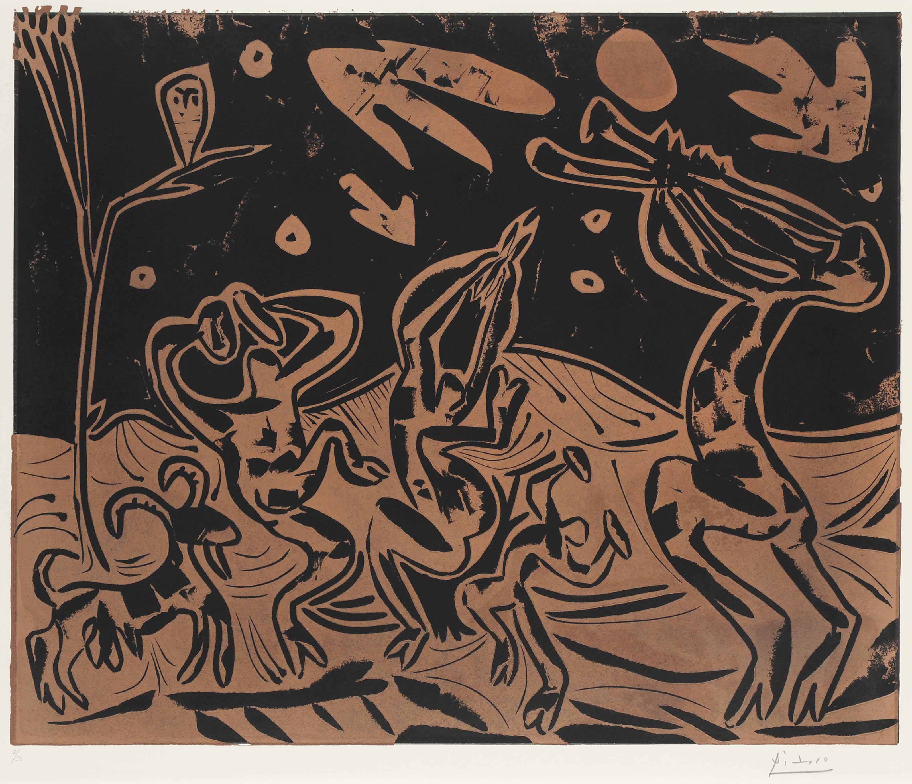 Pablo Picasso - Les Danseurs au Hibou