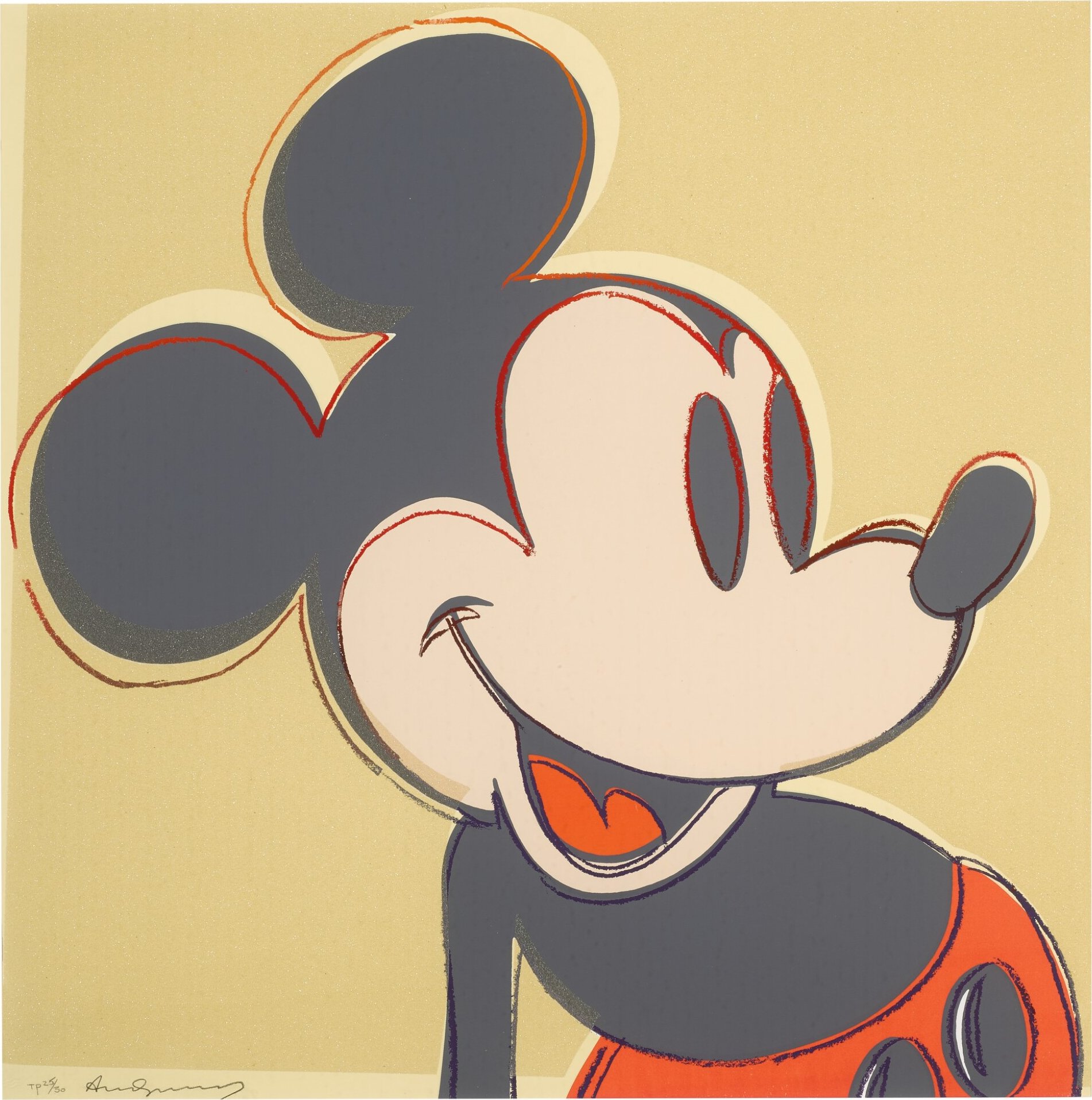 Andy Warhol - MICKEY MOUSE