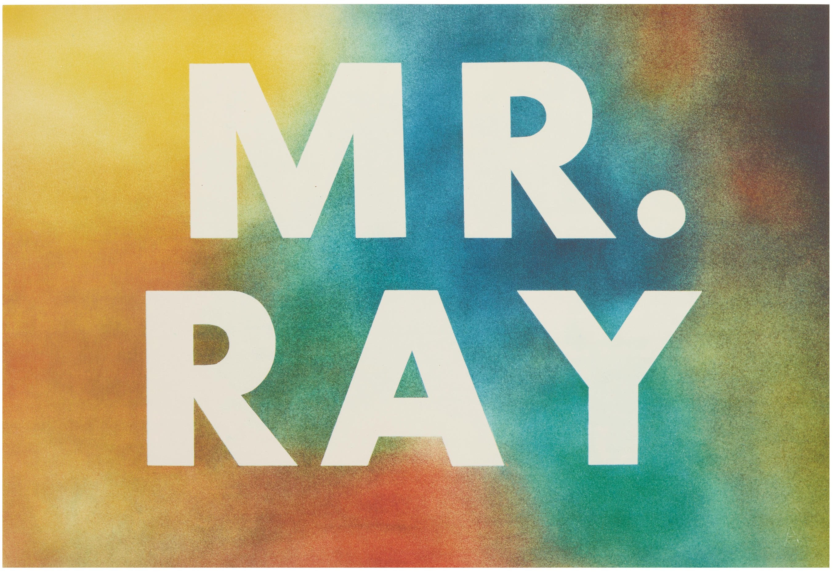 Ed Ruscha - Mr. Ray