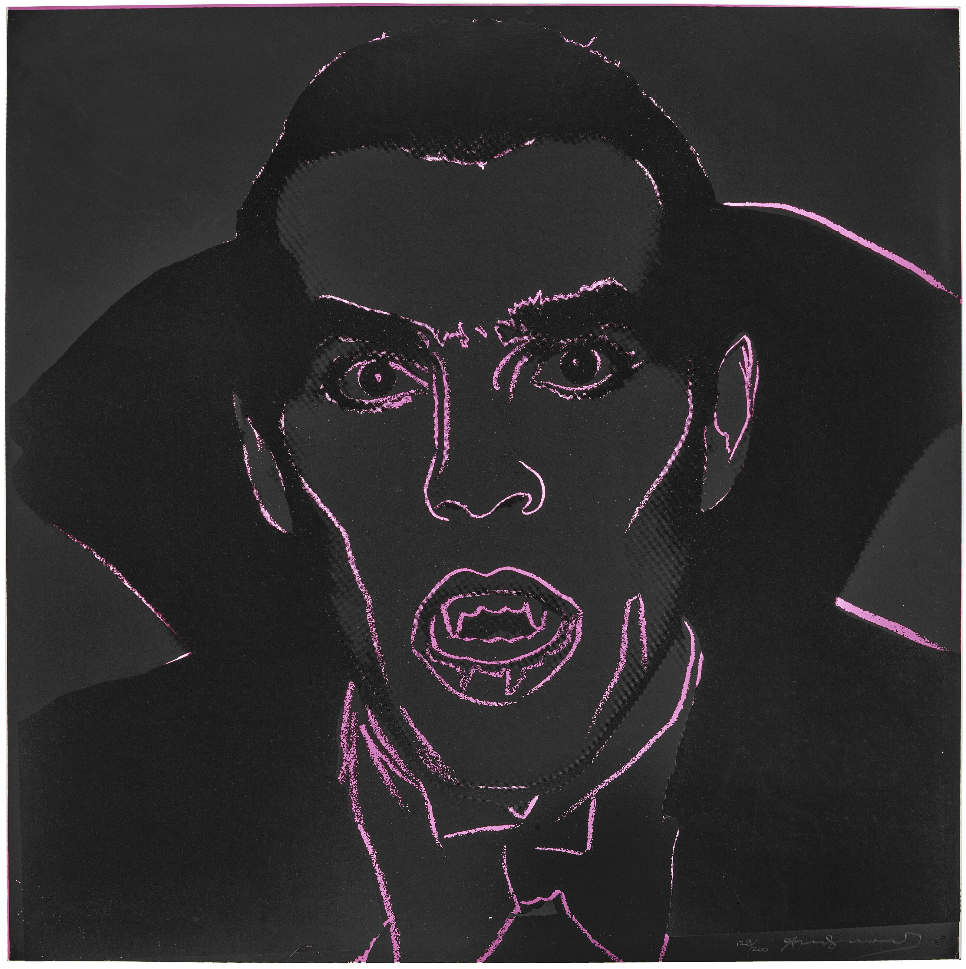Andy Warhol - Dracula, from Myths