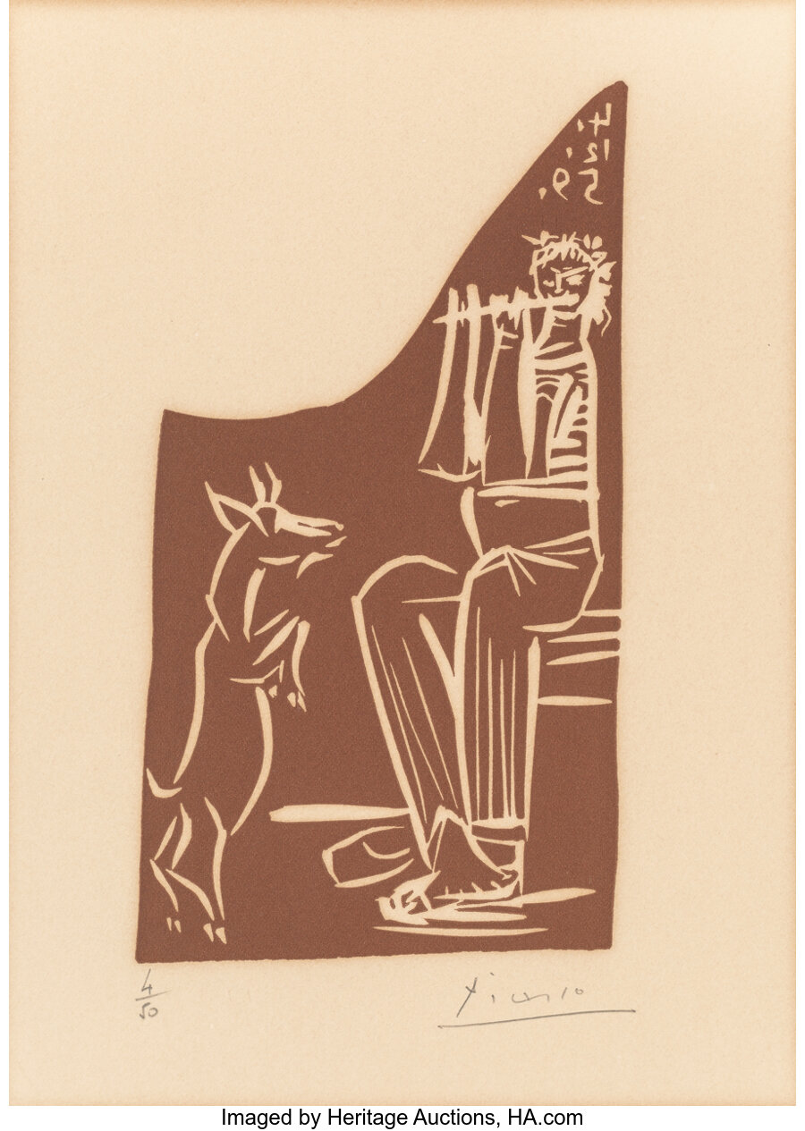 Pablo Picasso - Faune et Chèvre