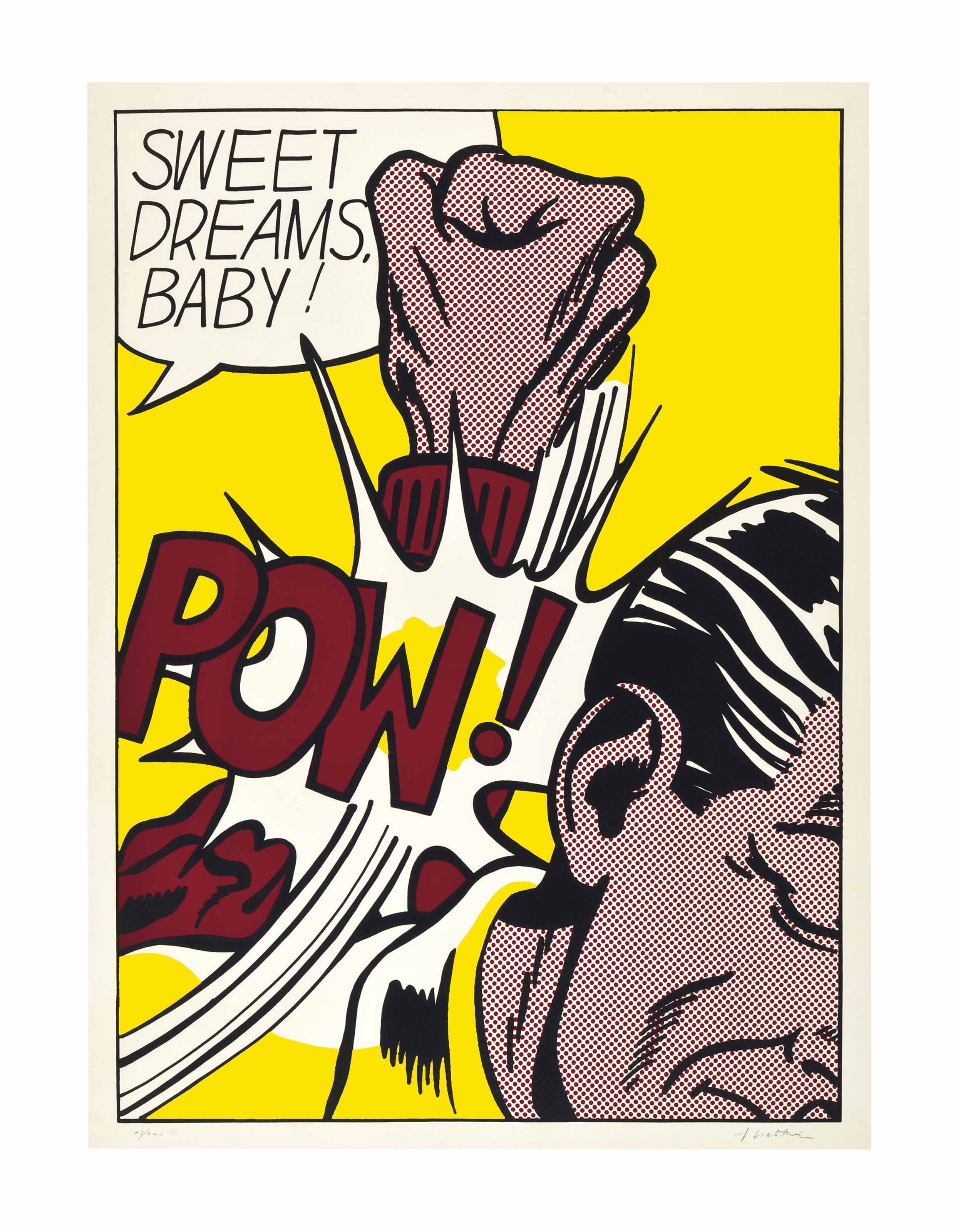 Roy Lichtenstein - Sweet Dreams Baby! from 11 Pop Artists, Volume III