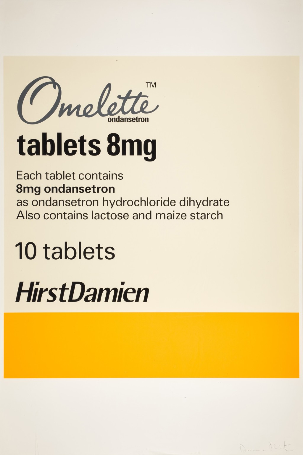 Damien Hirst - Omelette