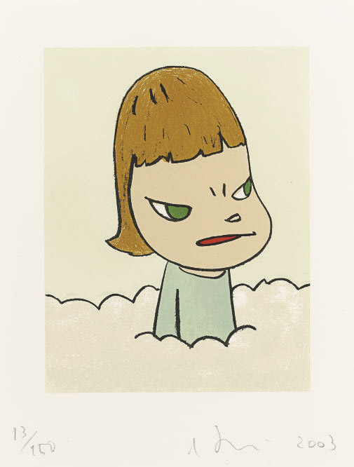 Yoshitomo Nara - In the Clouds