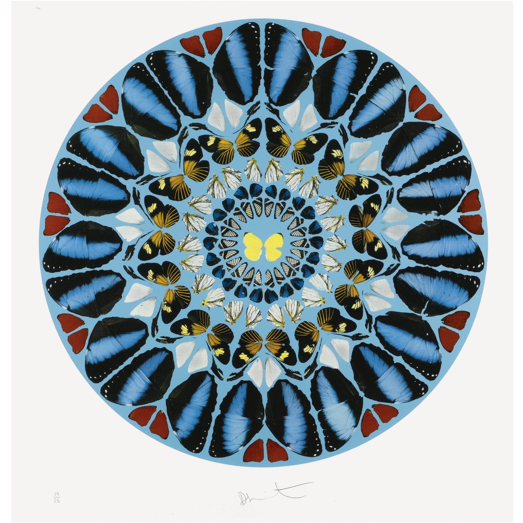 Damien Hirst - Psalm Print: Ad te, Domine, levavi