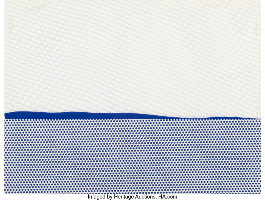 Roy Lichtenstein - Seascape I, from New York Ten