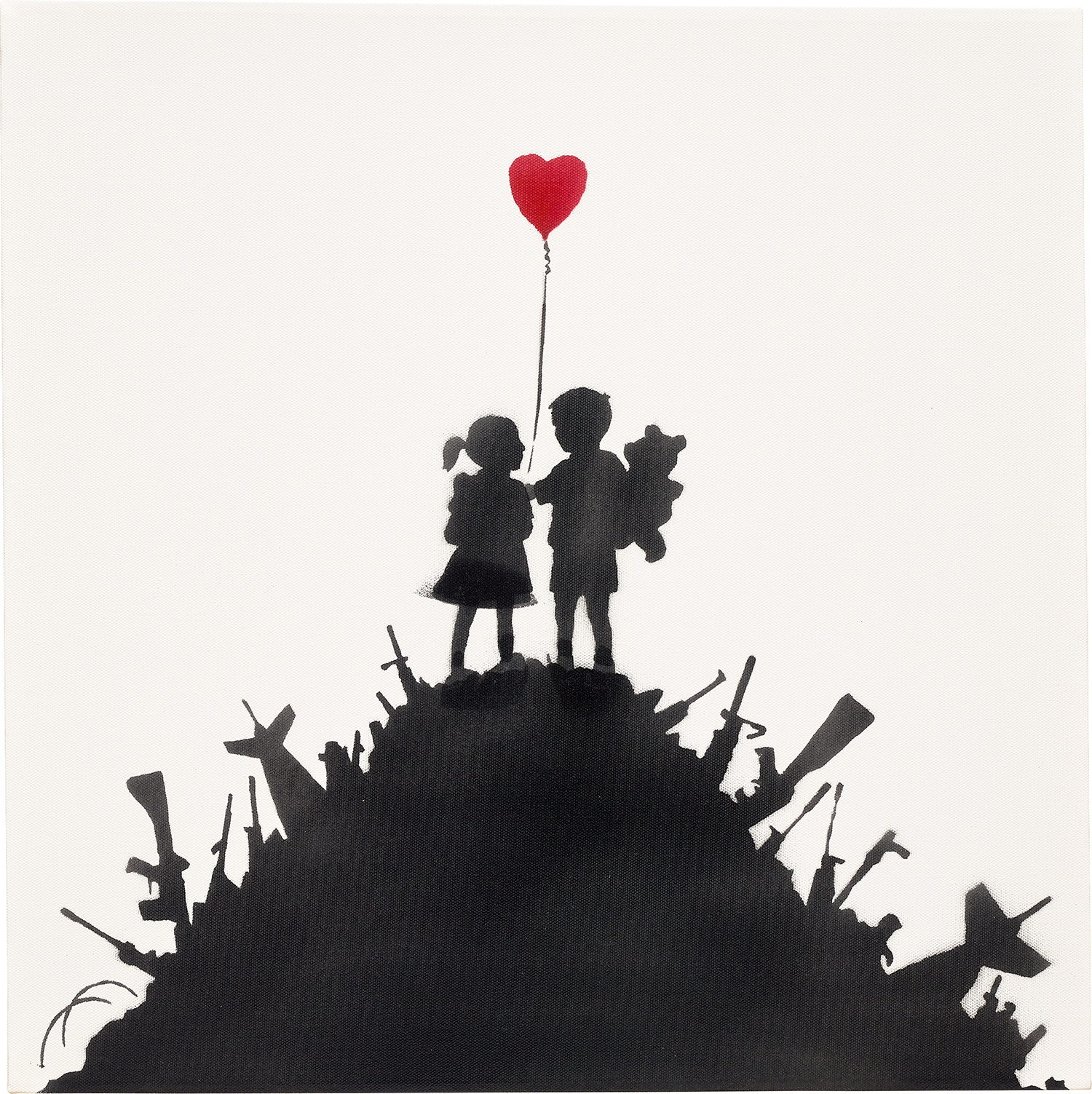 Banksy - Kids on Guns
