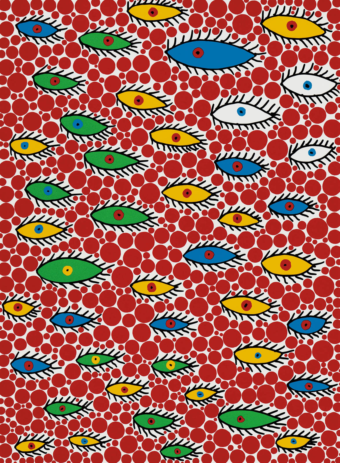 Yayoi Kusama - Eyes Flying in the Sky