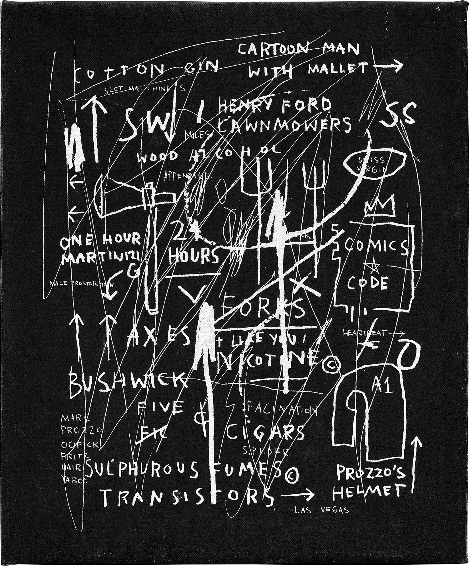 Jean-Michel Basquiat - Untitled (from Tuxedo)