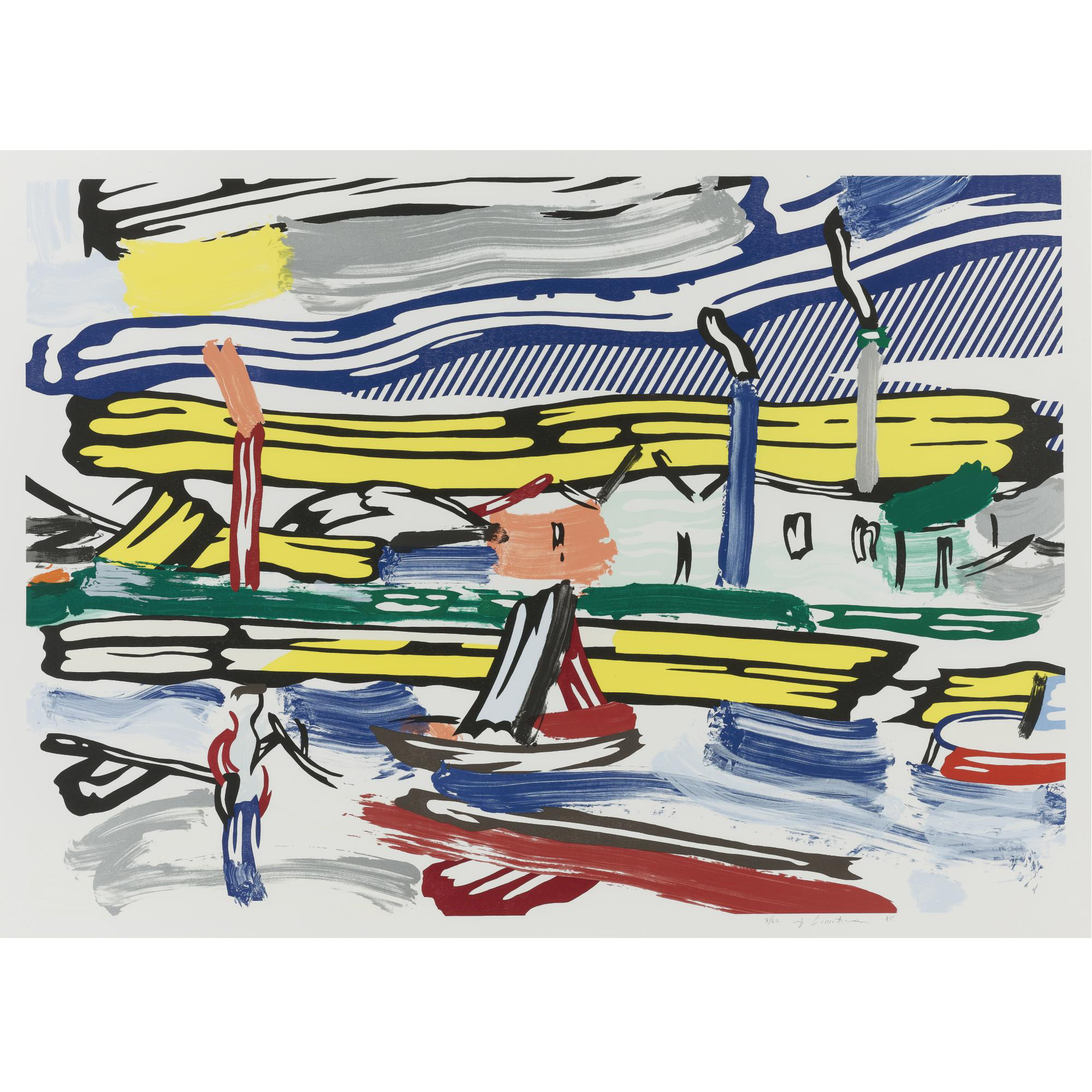 Roy Lichtenstein - The River