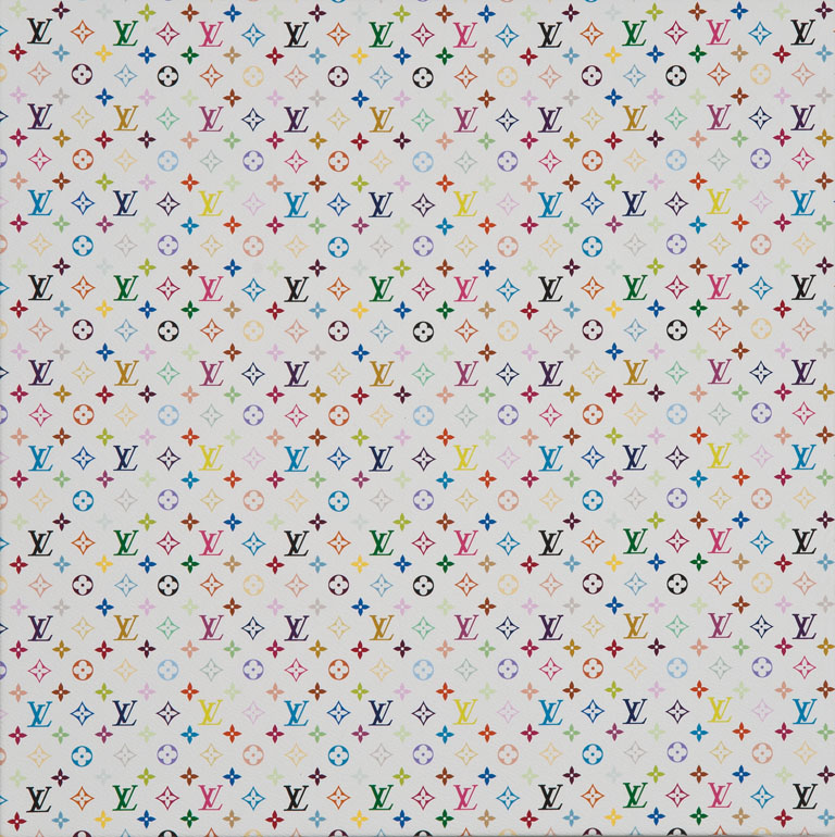 Takashi Murakami - Monogram Mini Multicolore - white