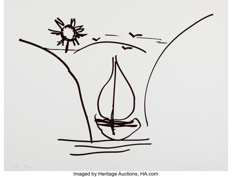 Jeff Koons - Untitled (Antiquity Drawing)