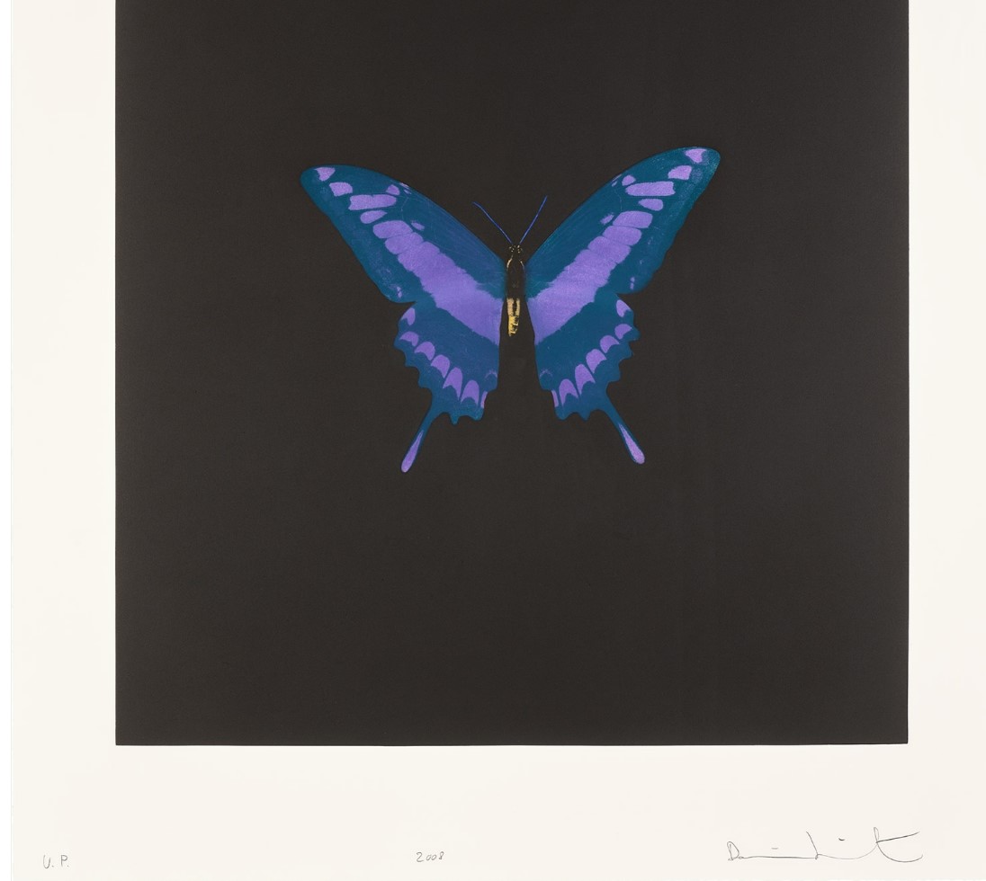 Damien Hirst - The Souls on Jacob's Ladder Take Their Flight (Unique)