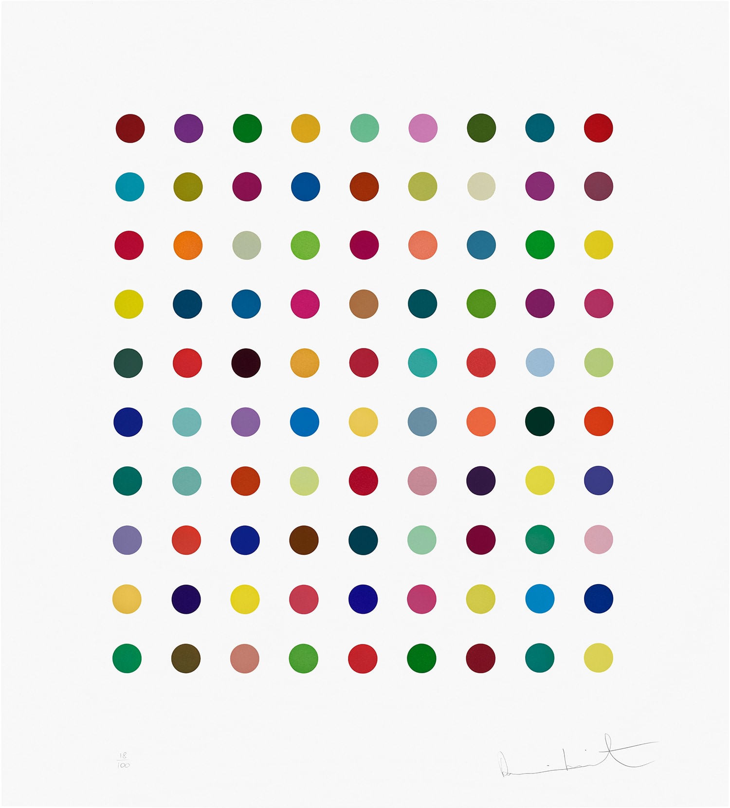 Damien Hirst - Lanatoside B