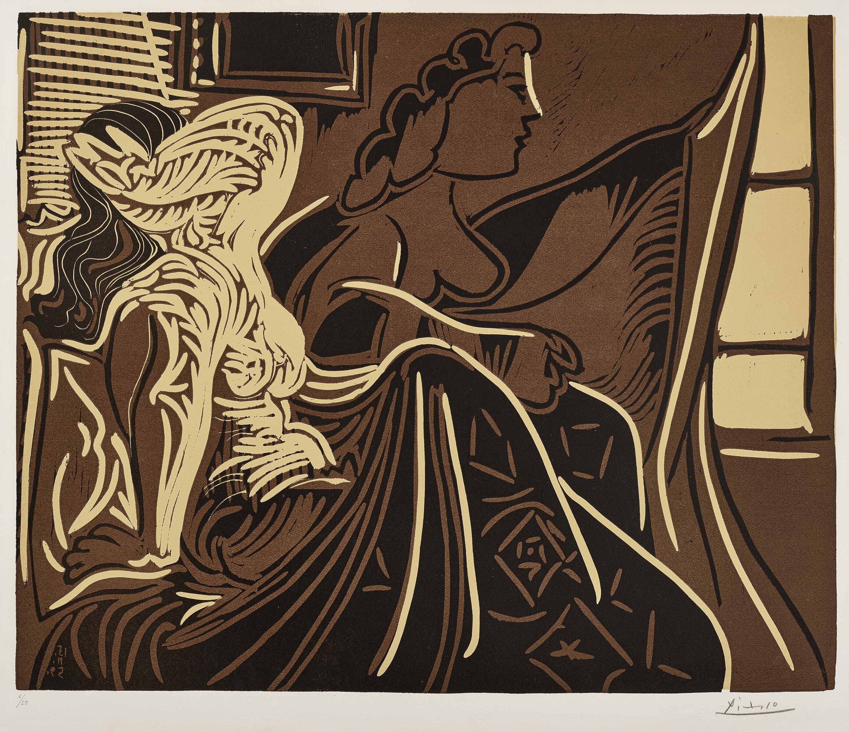 Pablo Picasso - Deux femmes près de la fenêtre