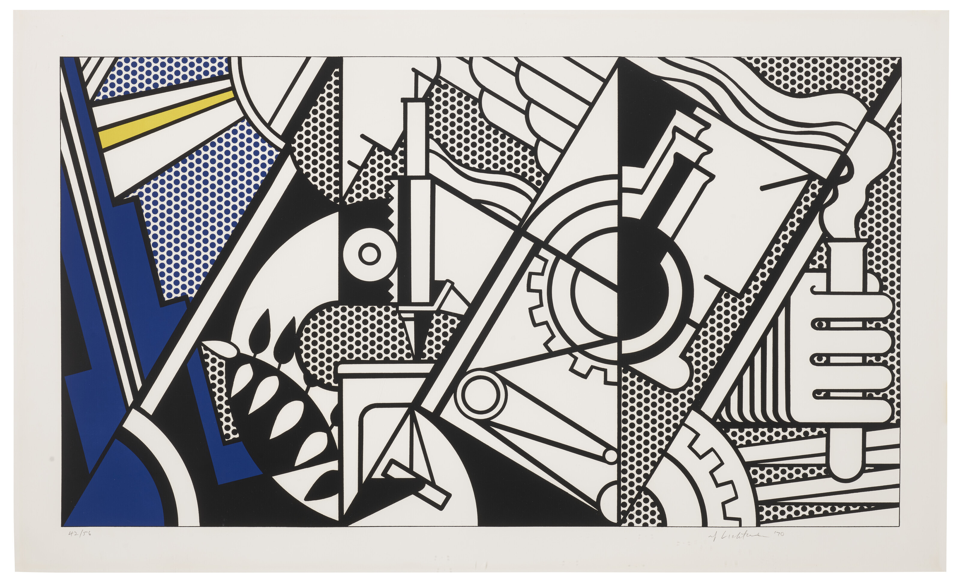 Roy Lichtenstein - Peace Through Chemistry IV, from Peace Through Chemistry