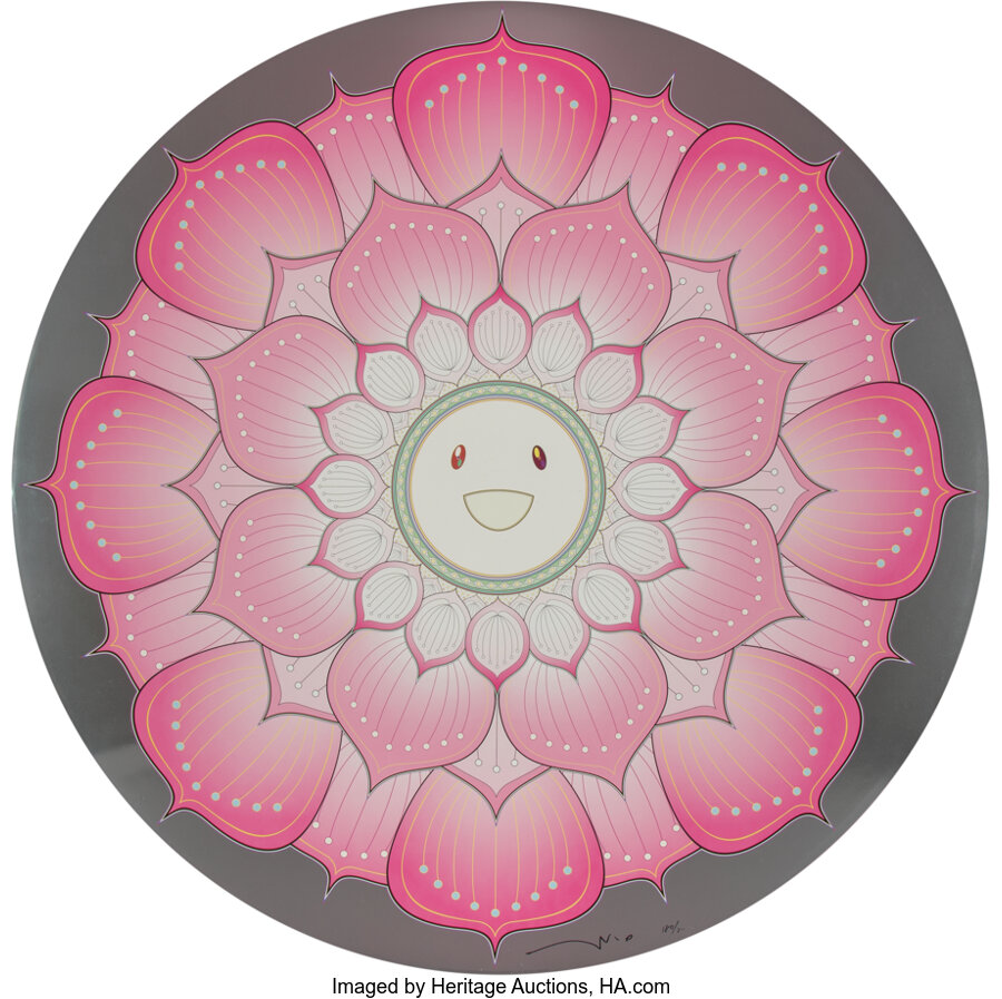 Takashi Murakami - Lotus Flower (Pink)