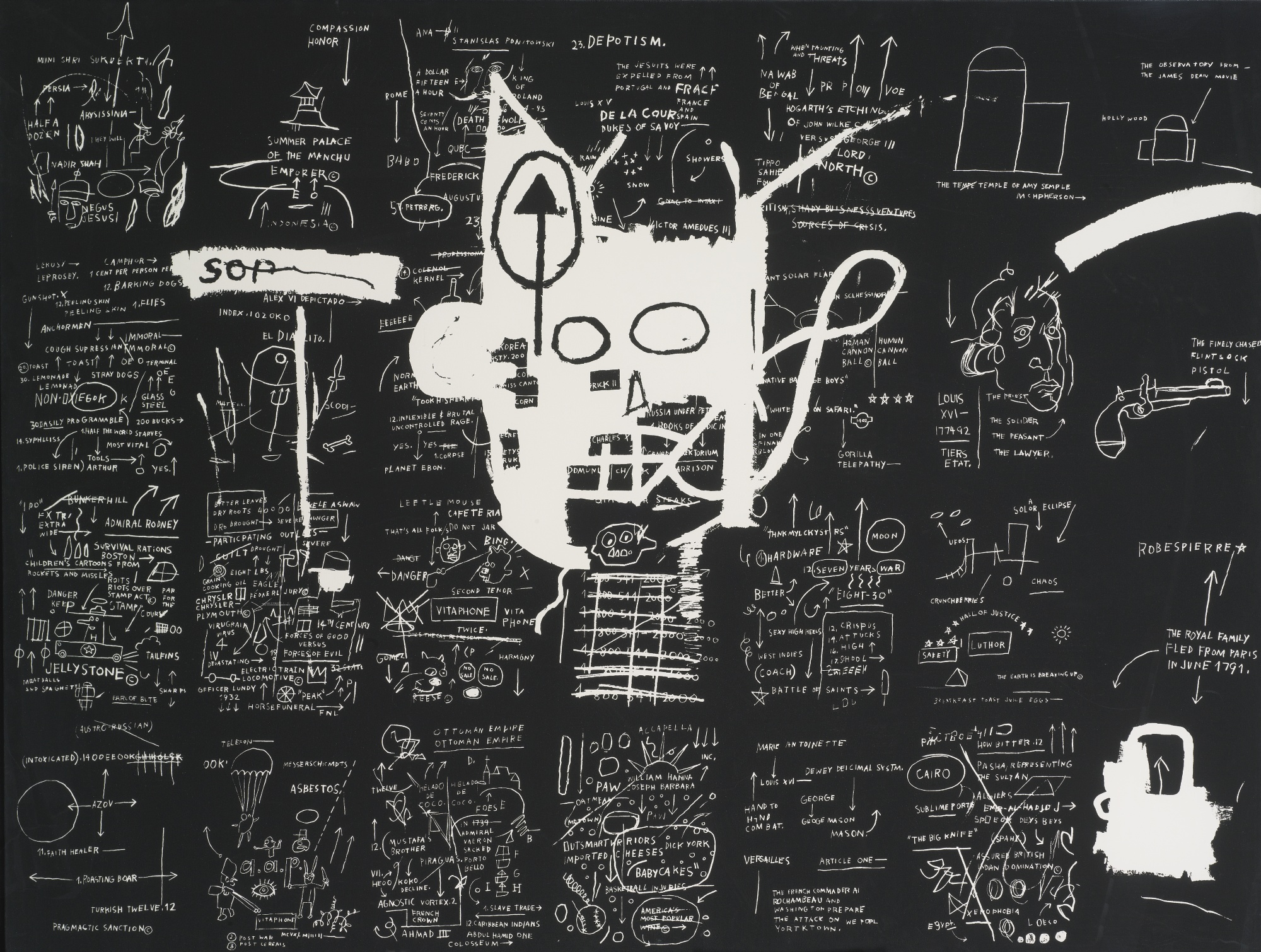 Jean-Michel Basquiat - UNTITLED