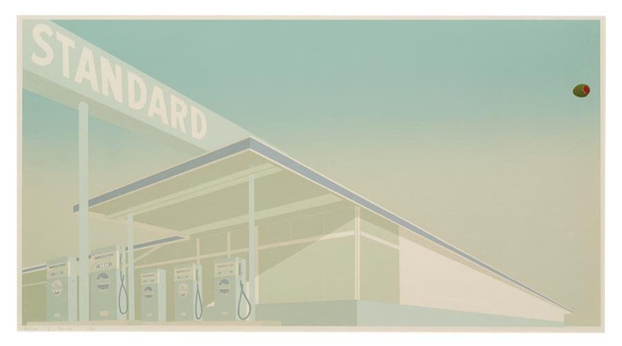 Ed Ruscha - Cheese Mold Standard with Olive
