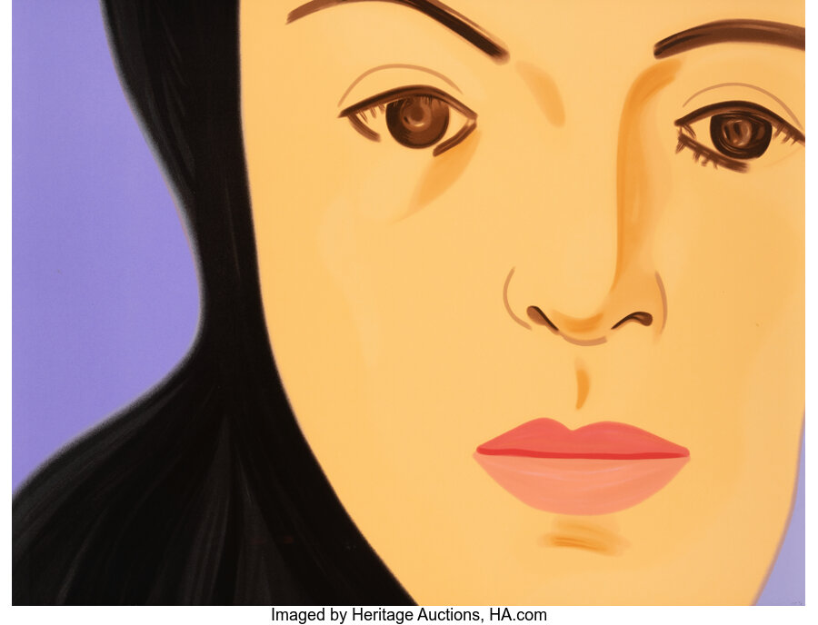 Alex Katz - Ada 2, from The Ada Portfolio
