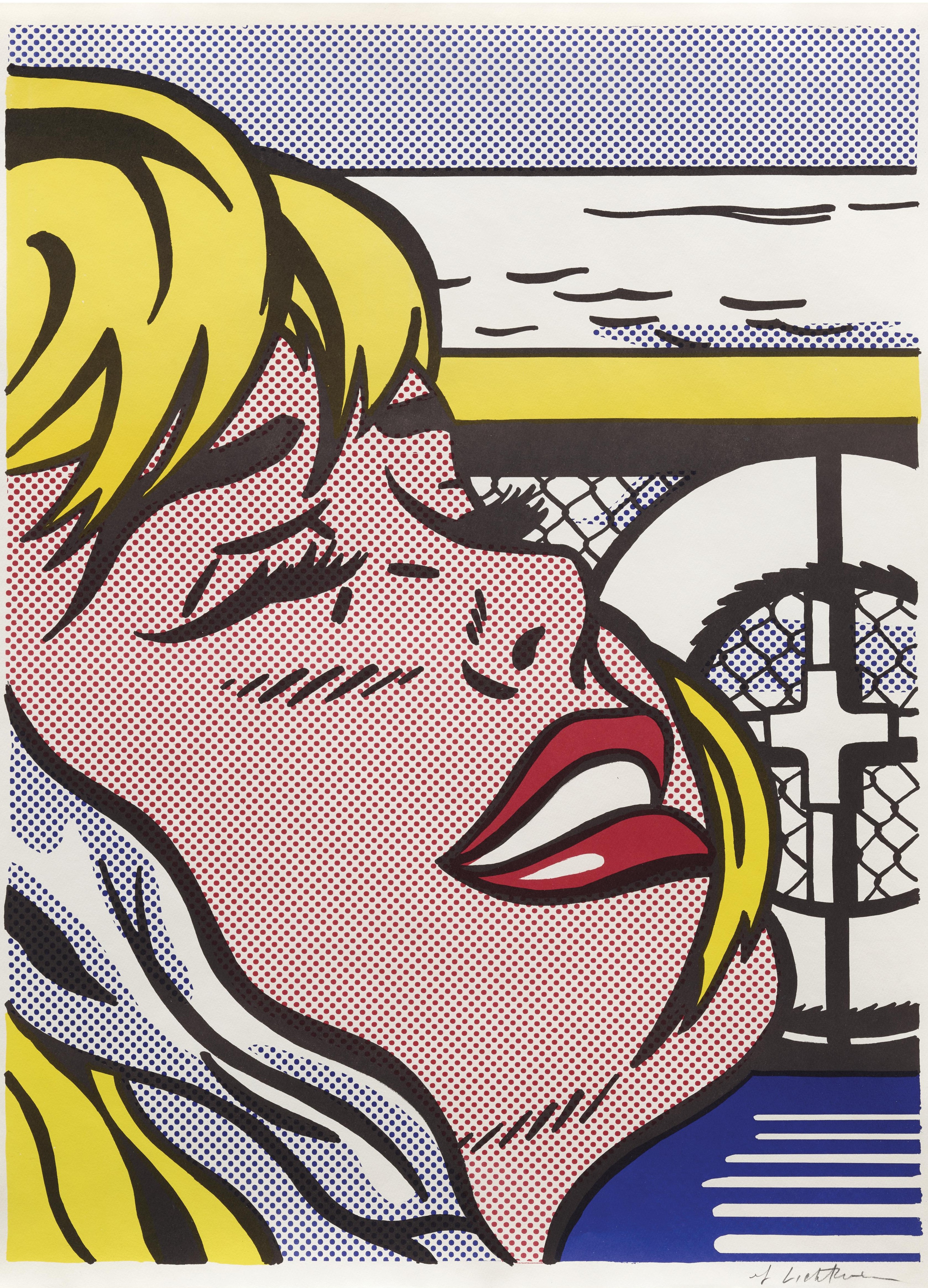 Roy Lichtenstein - Shipboard Girl, 1965