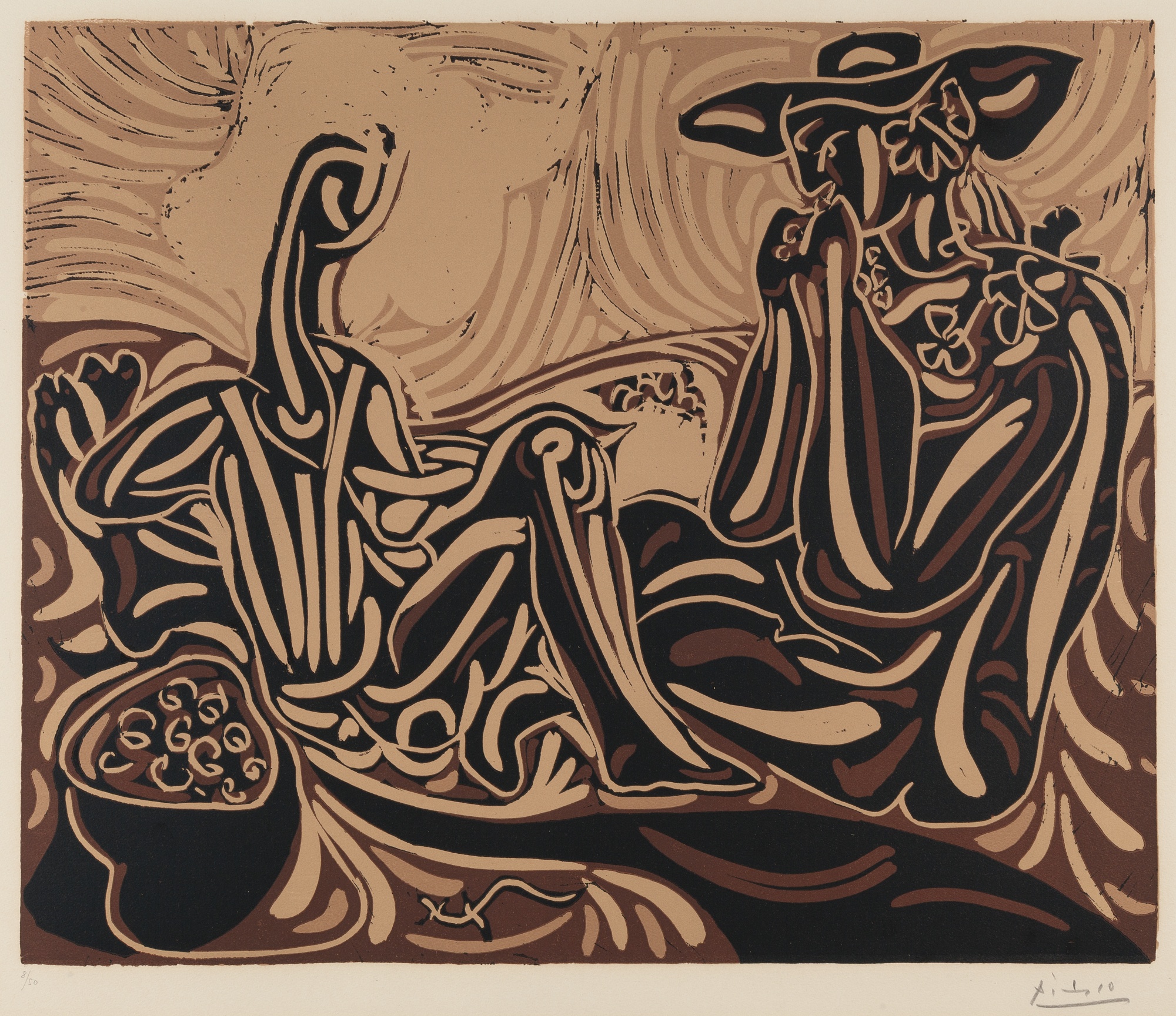 Pablo Picasso - Les Vendangeurs