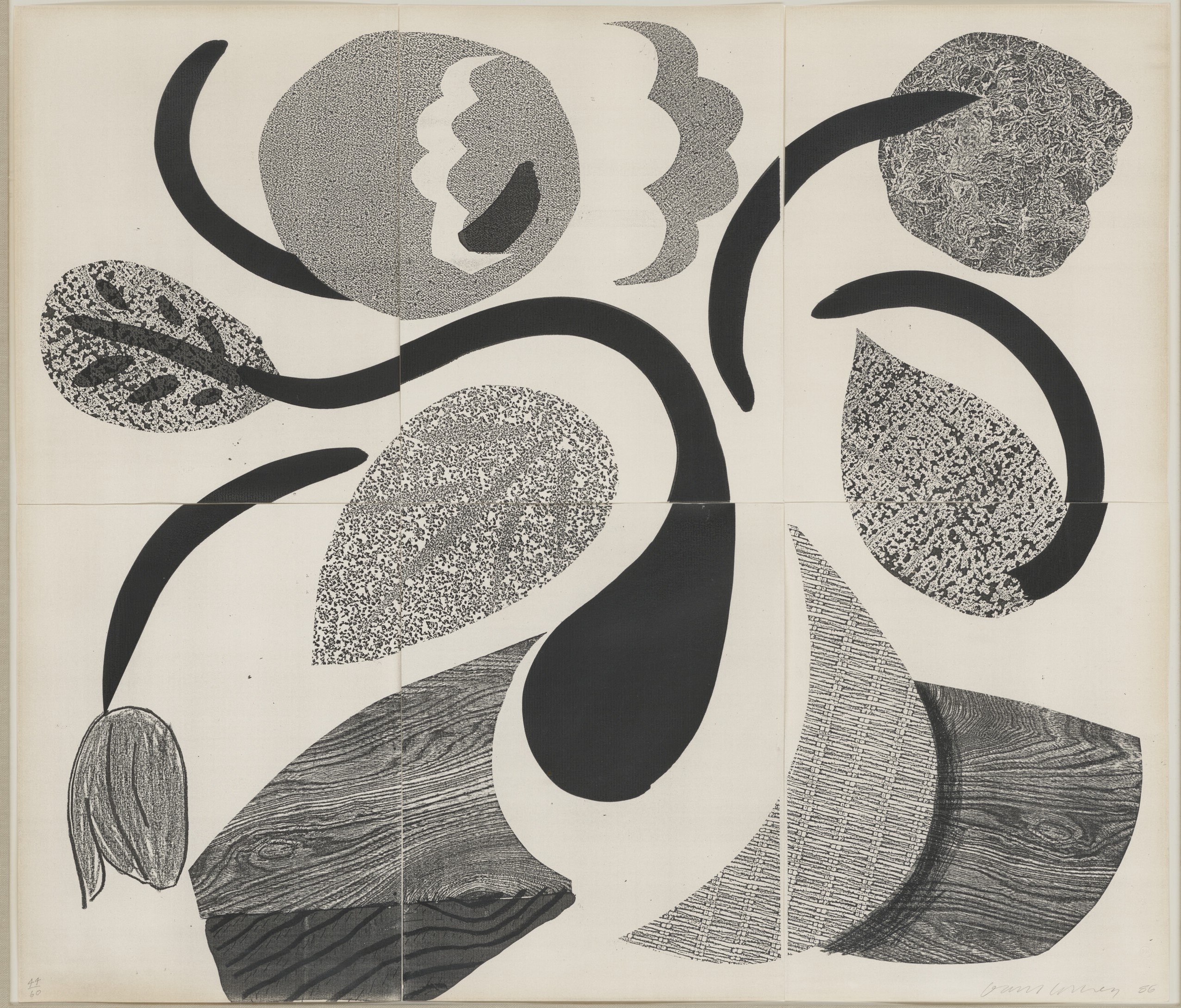 David Hockney - Dancing Flowers