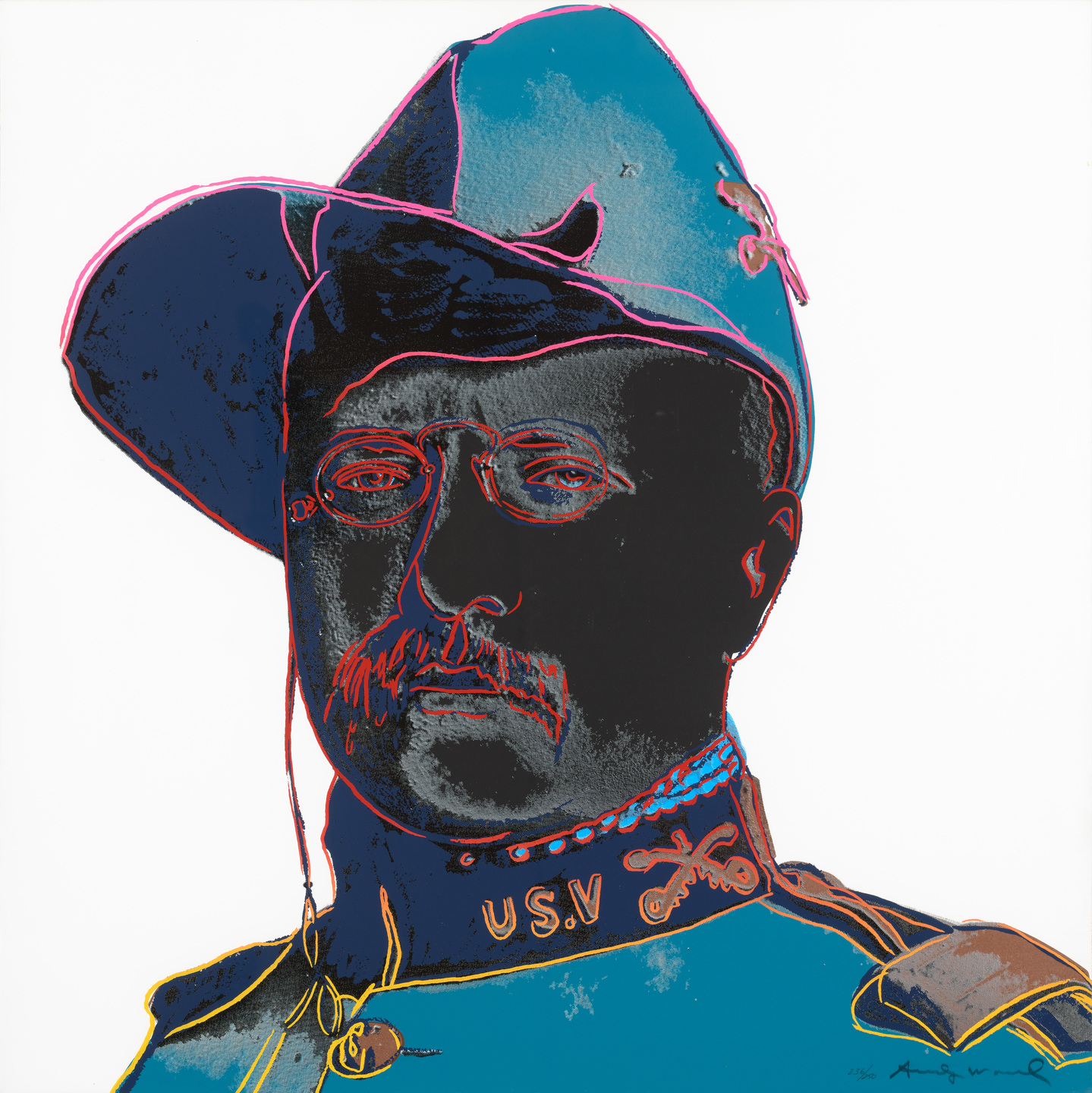 Andy Warhol - Teddy Roosevelt