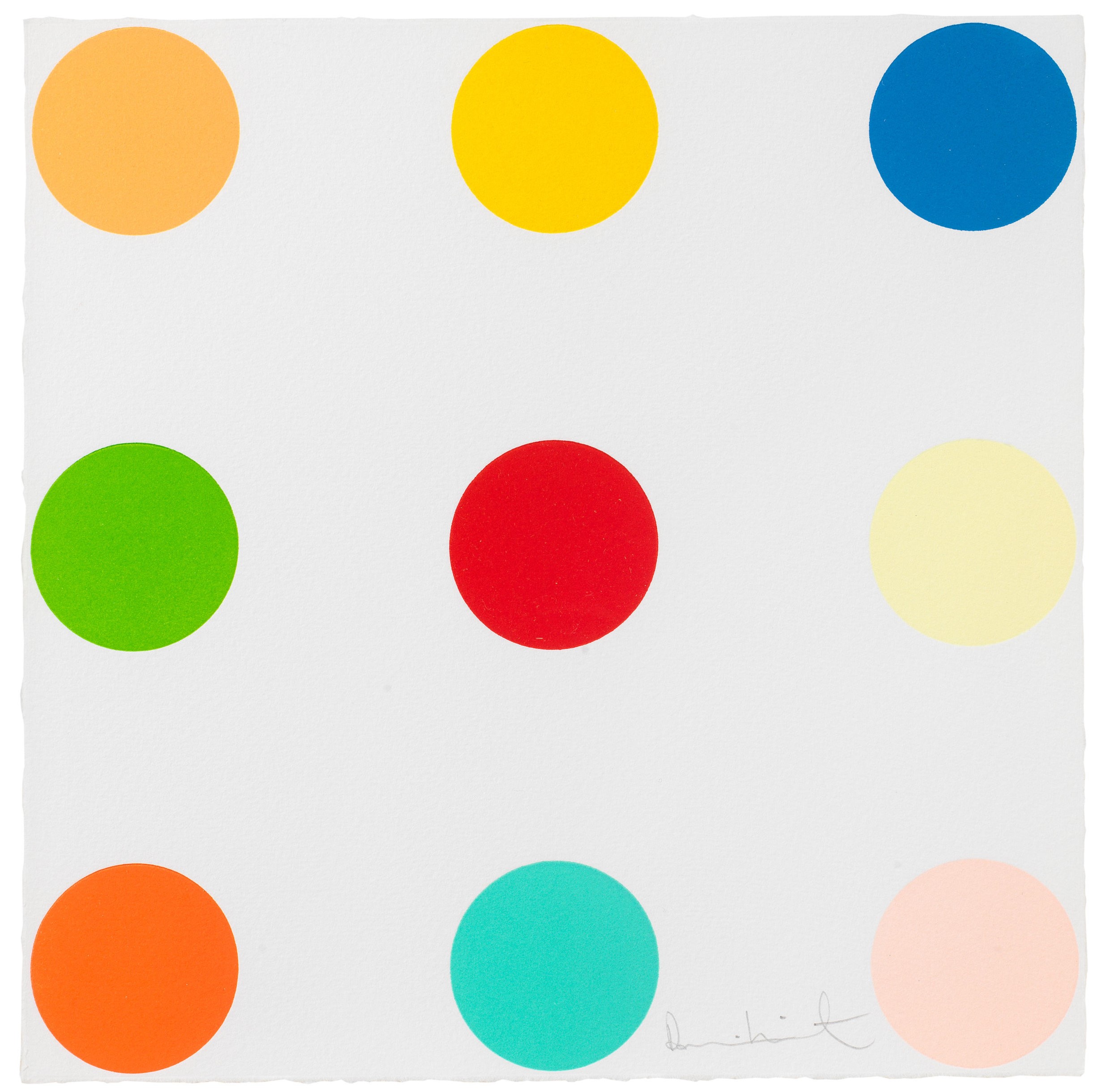Damien Hirst - Glycine Cresol Red